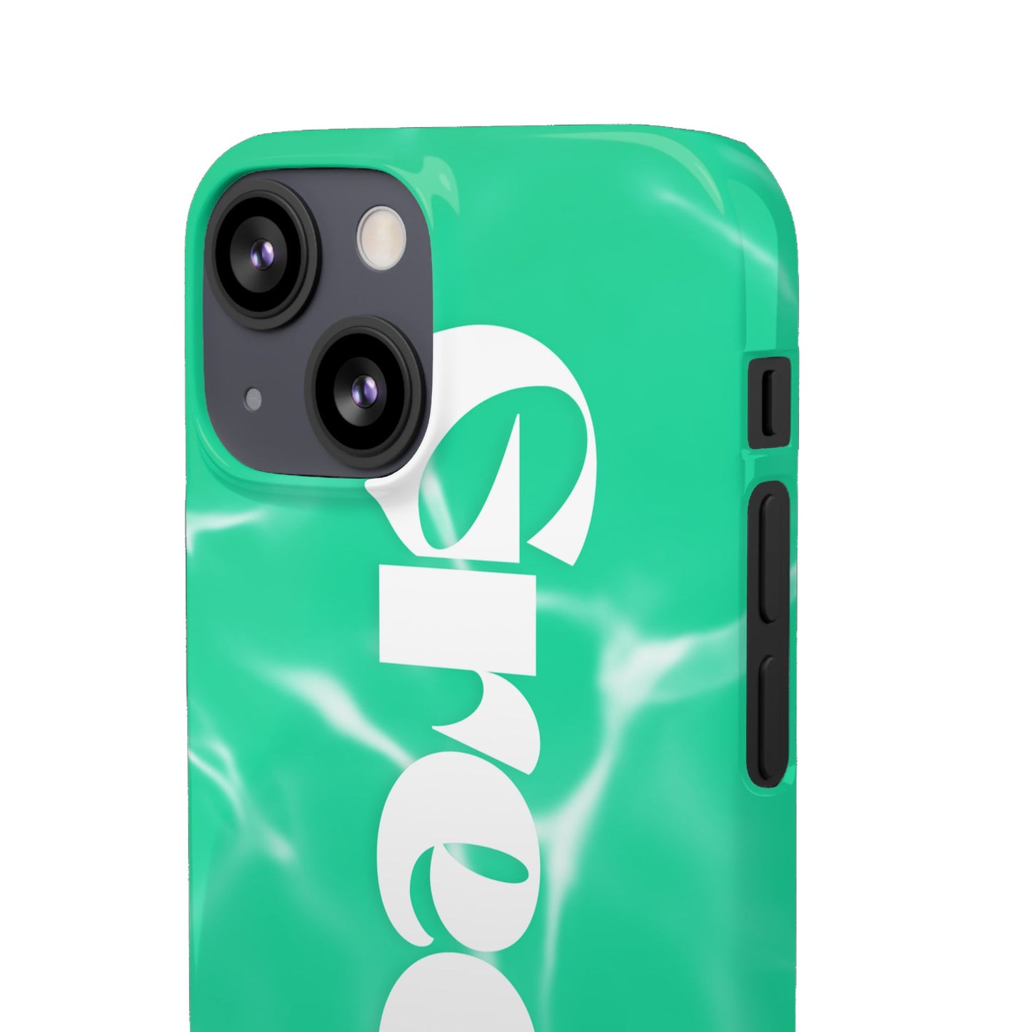 Aqua Pool Vibe Snap Case, Tropical Phone Cover, Summer Accessory, Trendy Gift for Friends, Beach Lover's Essential