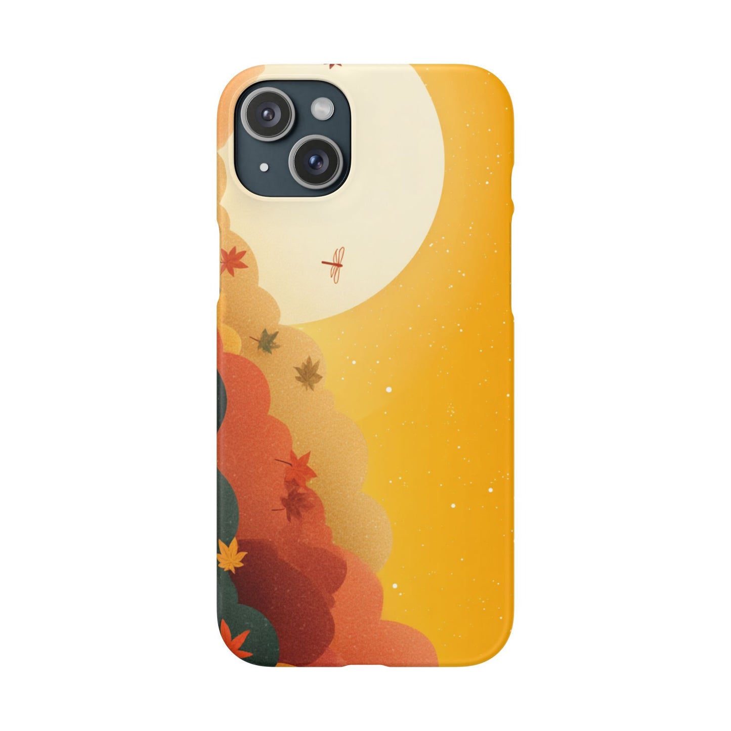 Autumn Sunset Snap Case, Fall Phone Cover, Nature-Themed Accessory, Gift for Her, Seasonal Aesthetic