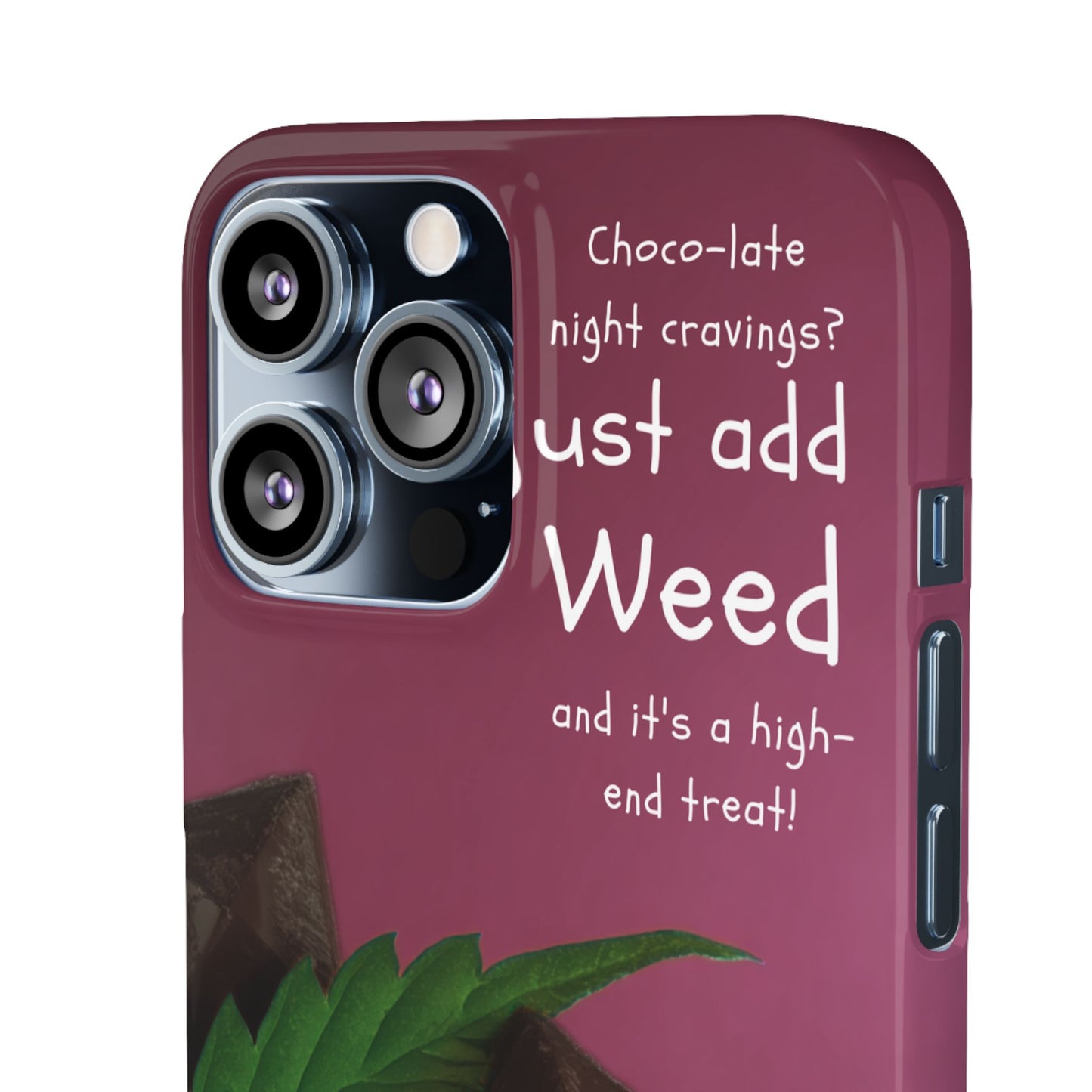 High-End Treat Snap Cases for Weed Enthusiasts Iphone and Samsung Phone Cover