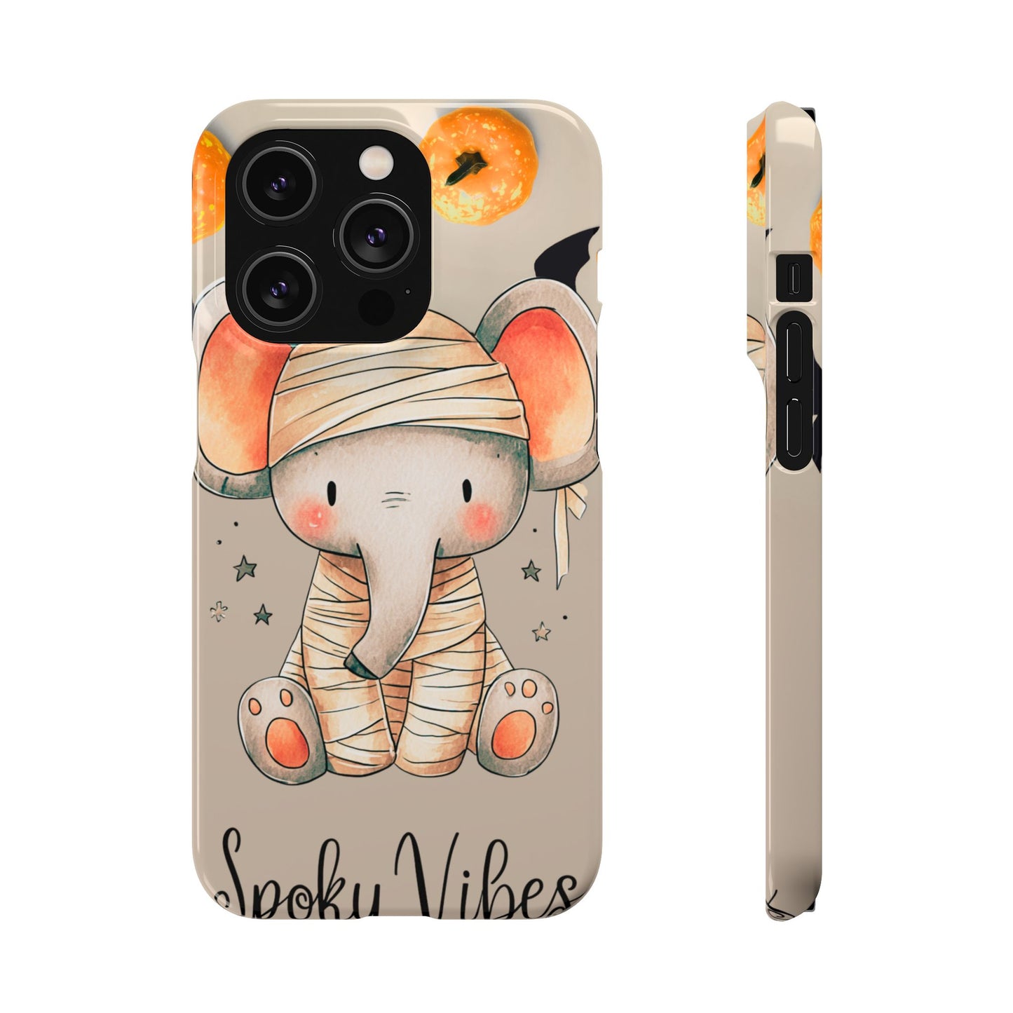 Halloween Vibe Elephant Snap Case for iPhone and Samsung