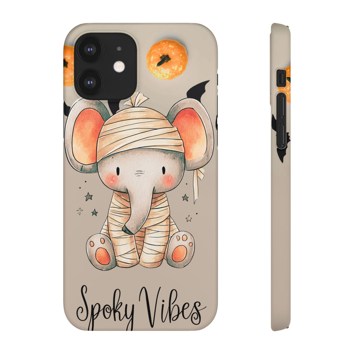 Halloween Vibe Elephant Snap Case for iPhone and Samsung