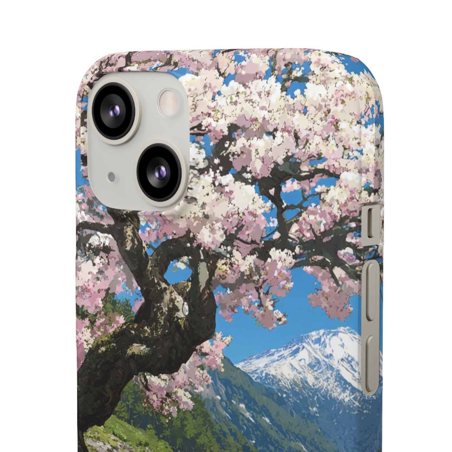 Nature-Inspired Snap Cases for Phone Protection, Floral Phone Covers, Cherry Blossom Aesthetic, Gifts for Nature Lovers, Spring Accessories
