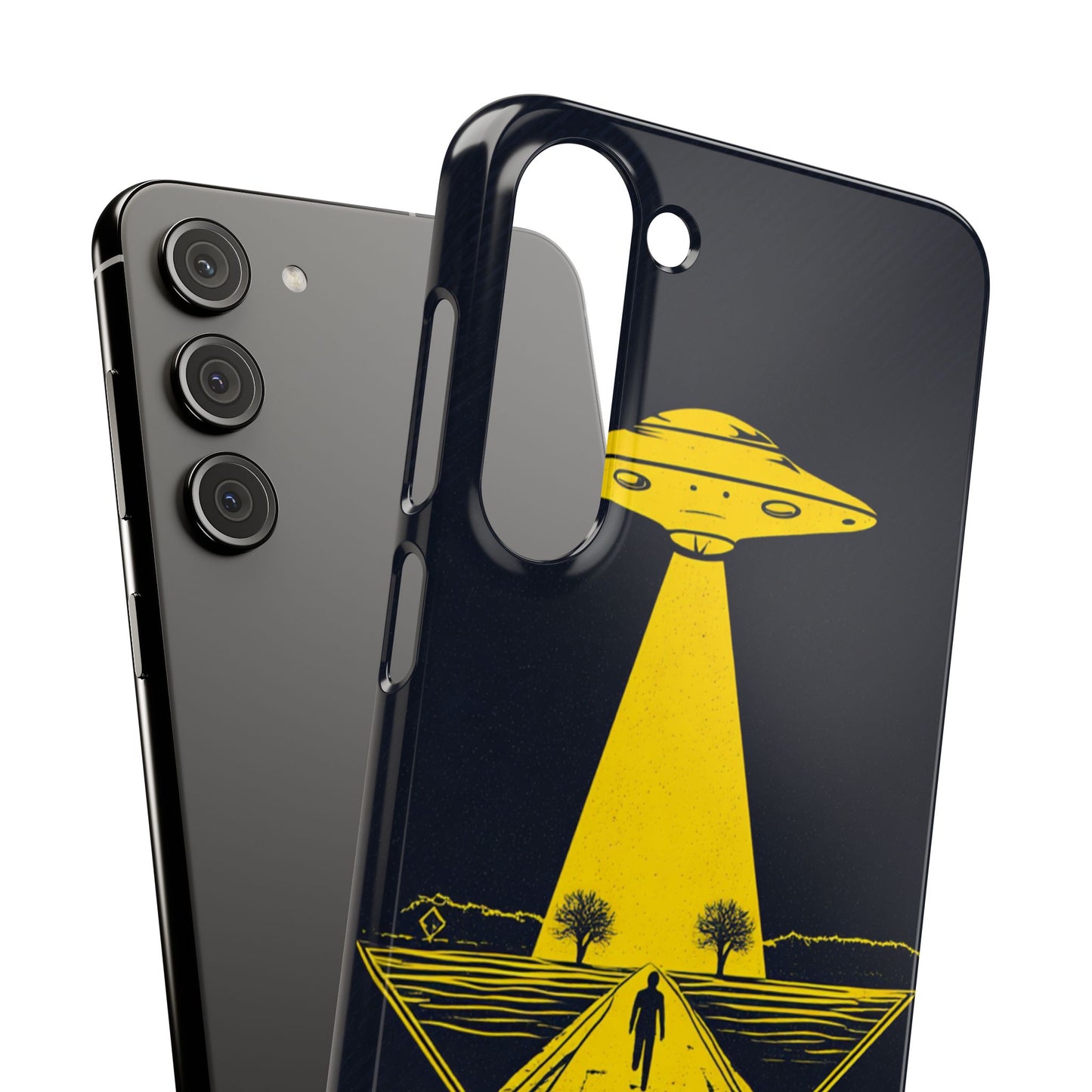 UFO Phone Case - Cosmic Alien Design, Cell Phone Cover, Sci-Fi Accessory, Gift for Space Lovers, Unique Tech Gear