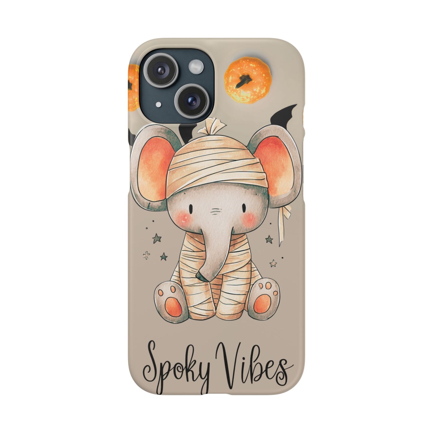 Halloween Vibe Elephant Snap Case for iPhone and Samsung