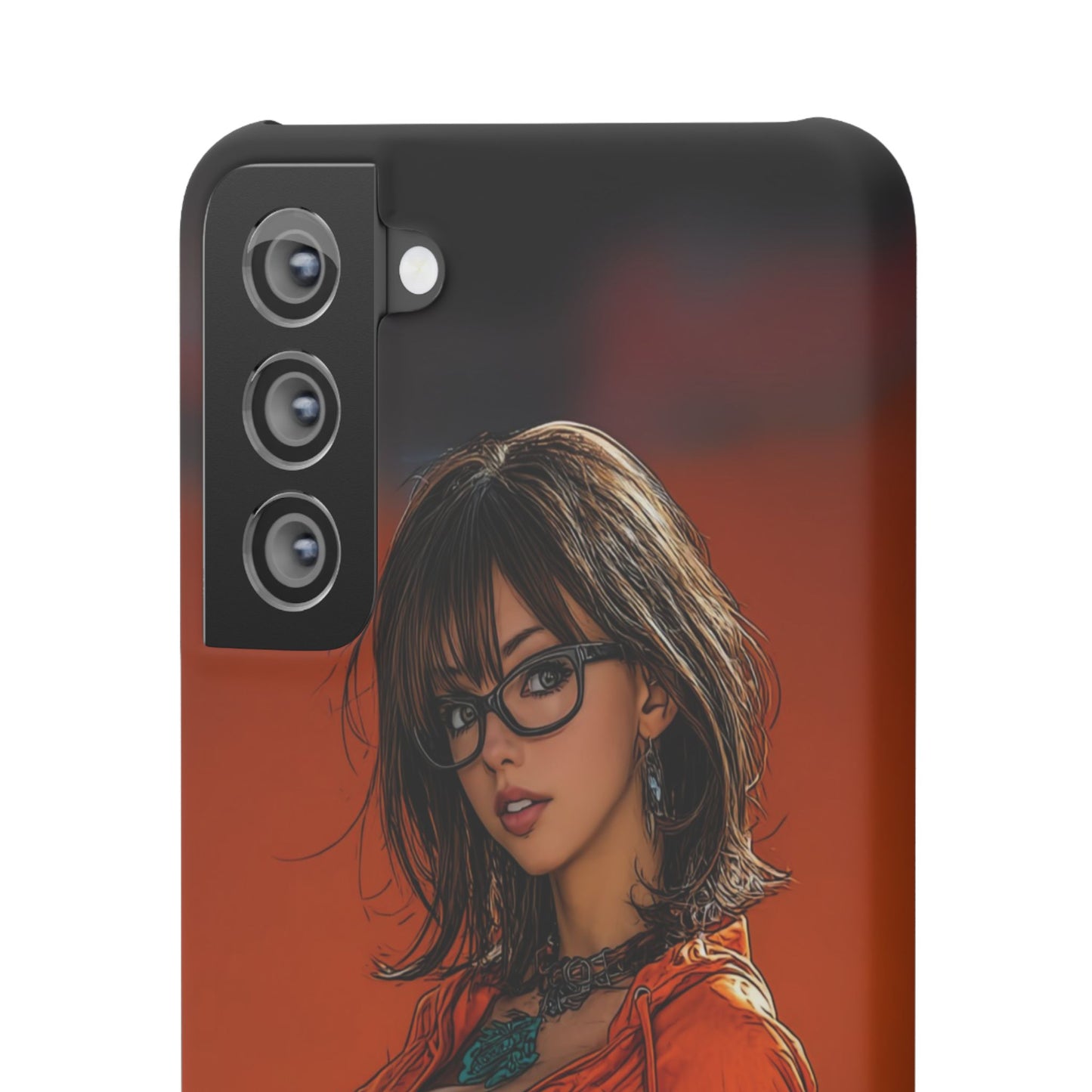 Velma Dinkley Cleveland Browns Fan Snap Cases, Phone Cover, Cartoon Style Art, Custom Case, Protective Shell
