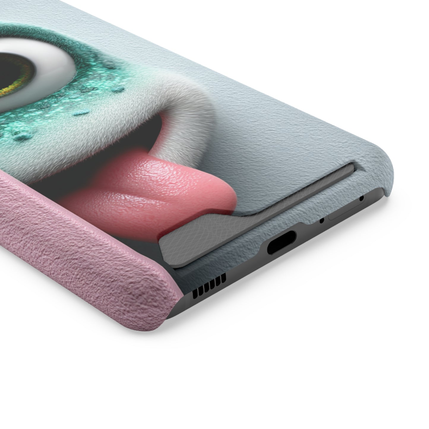 Funky Card Holder Phone Case - Whimsical Design, Cute Gift, Unique Accessories, Fun Mobile Cover, Stylish Phone Protection