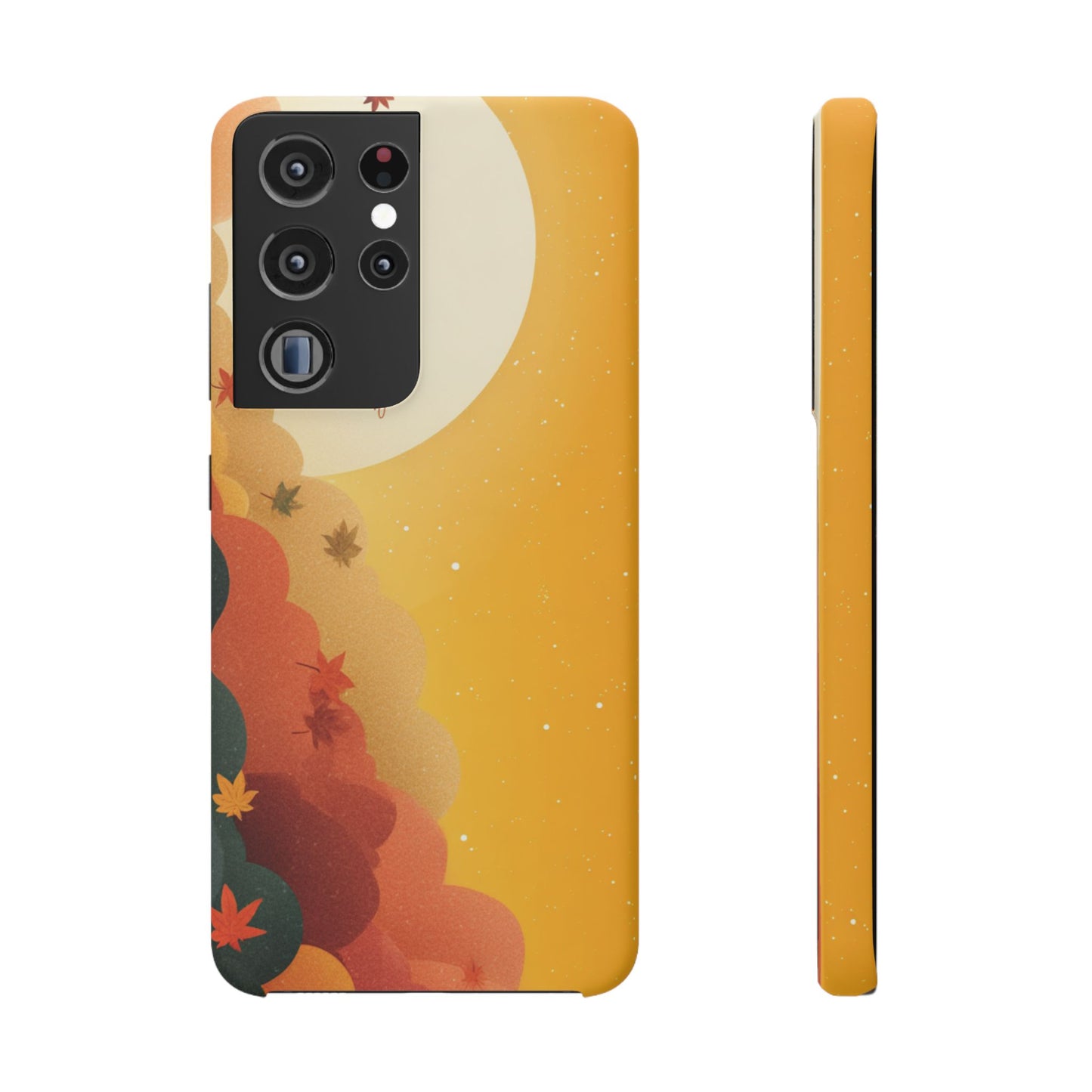 Autumn Sunset Snap Case, Fall Phone Cover, Nature-Themed Accessory, Gift for Her, Seasonal Aesthetic