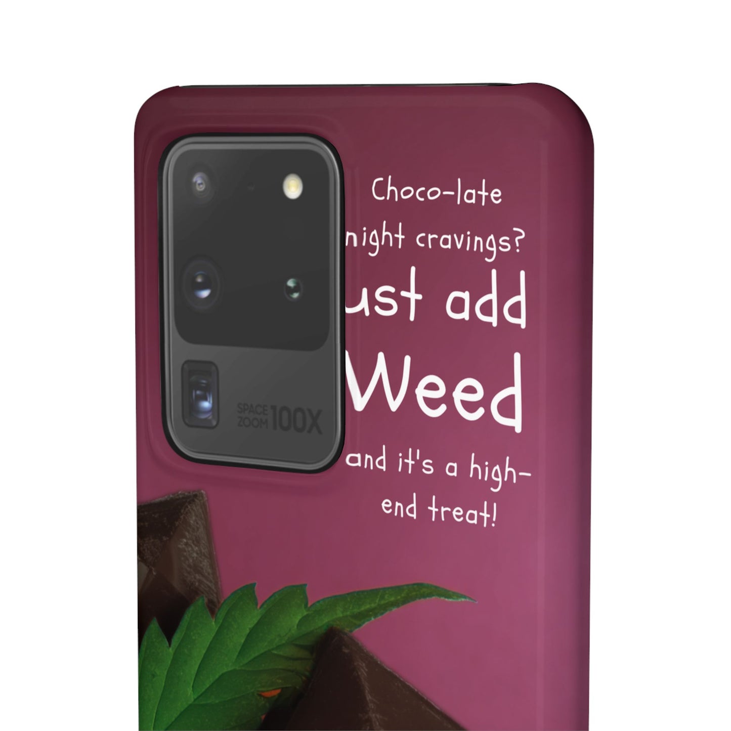 High-End Treat Snap Cases for Weed Enthusiasts Iphone and Samsung Phone Cover