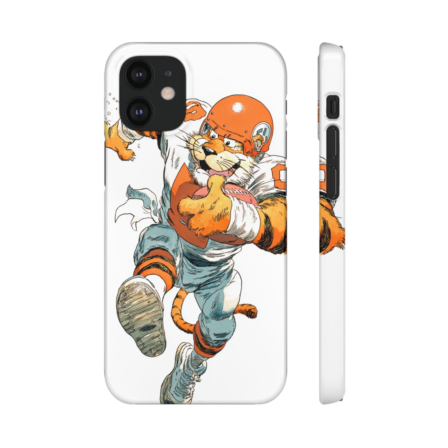 Cincinnati Bengals Snap Cases, Football Fans Phone Case, Tiger Cartoon Art Design, Football Lover Gift, Protective Phone Cover
