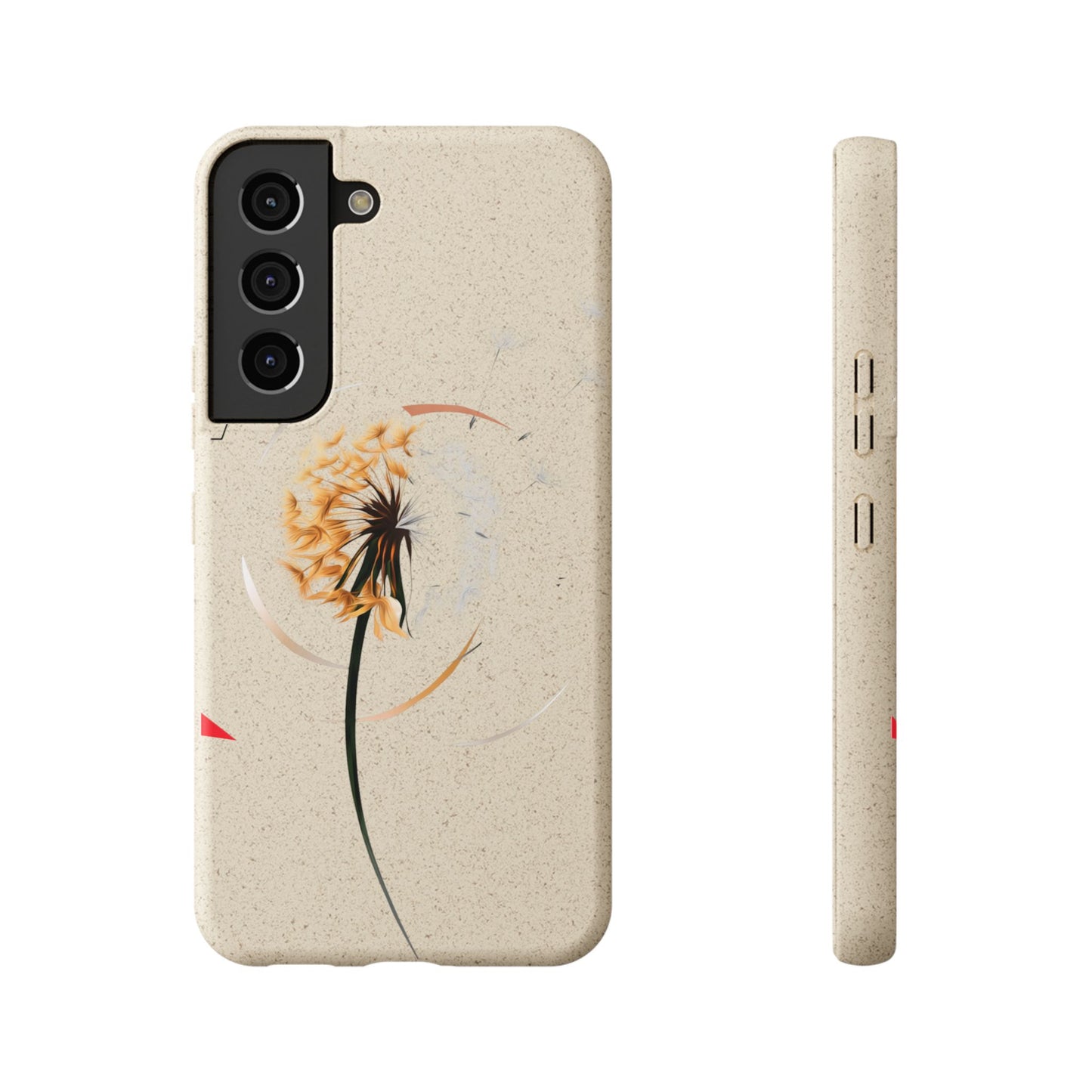 Plastic Free Eco-Friendly Phone Cases with Floral Design Sustainable Gift for Iphone and Samsungs
