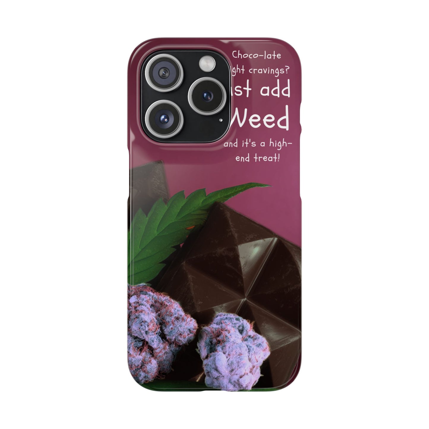 High-End Treat Snap Cases for Weed Enthusiasts Iphone and Samsung Phone Cover
