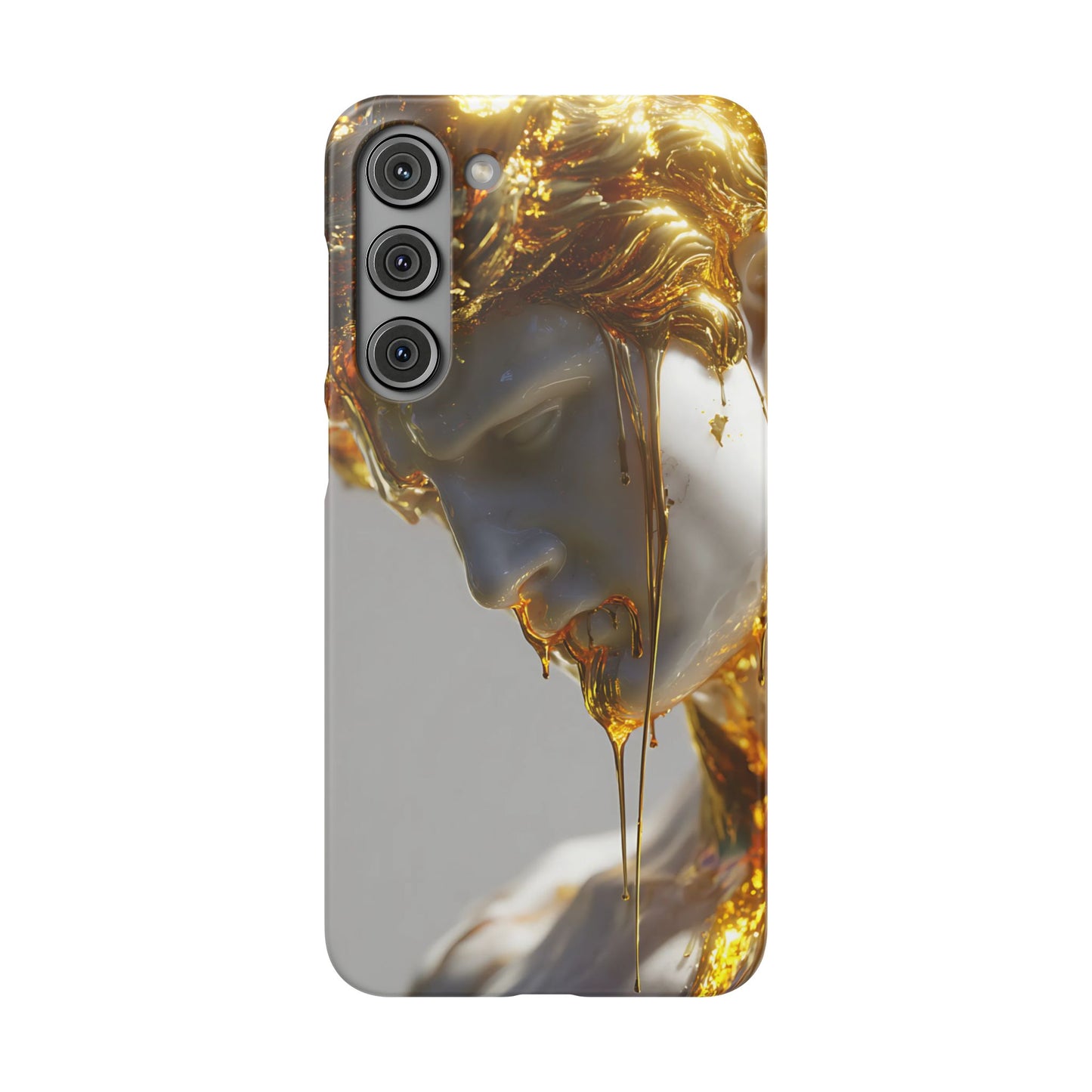 Gold Goddess Art Snap Case, Artistic Phone Cover, Unique Phone Accessory, Gift for Art Lovers, Stylish Protection