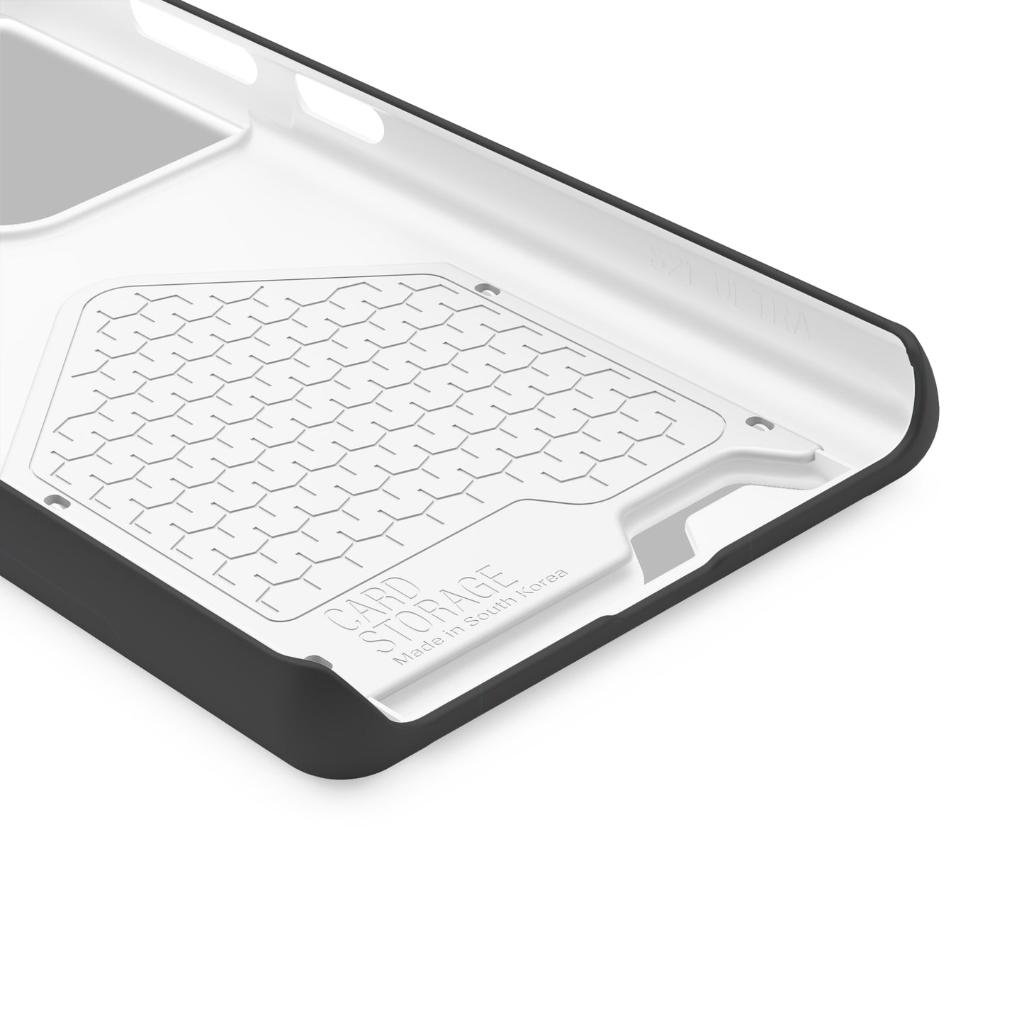 Techy Phone Case with Card Holder, Trendy Gadget Accessory, Cool Gift for Tech Lovers, Phone Protection, Modern Design for Everyday Use