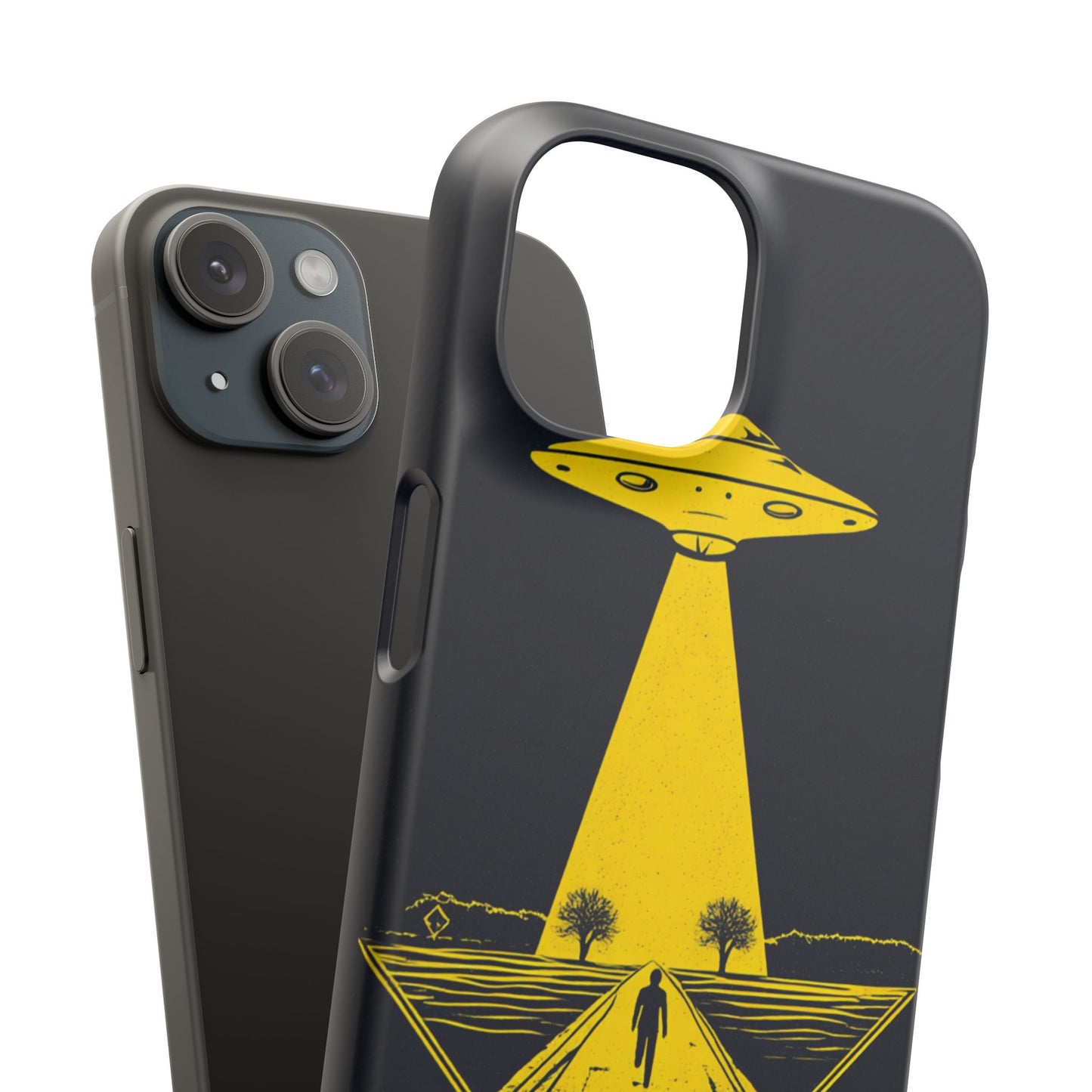 UFO Phone Case - Cosmic Alien Design, Cell Phone Cover, Sci-Fi Accessory, Gift for Space Lovers, Unique Tech Gear
