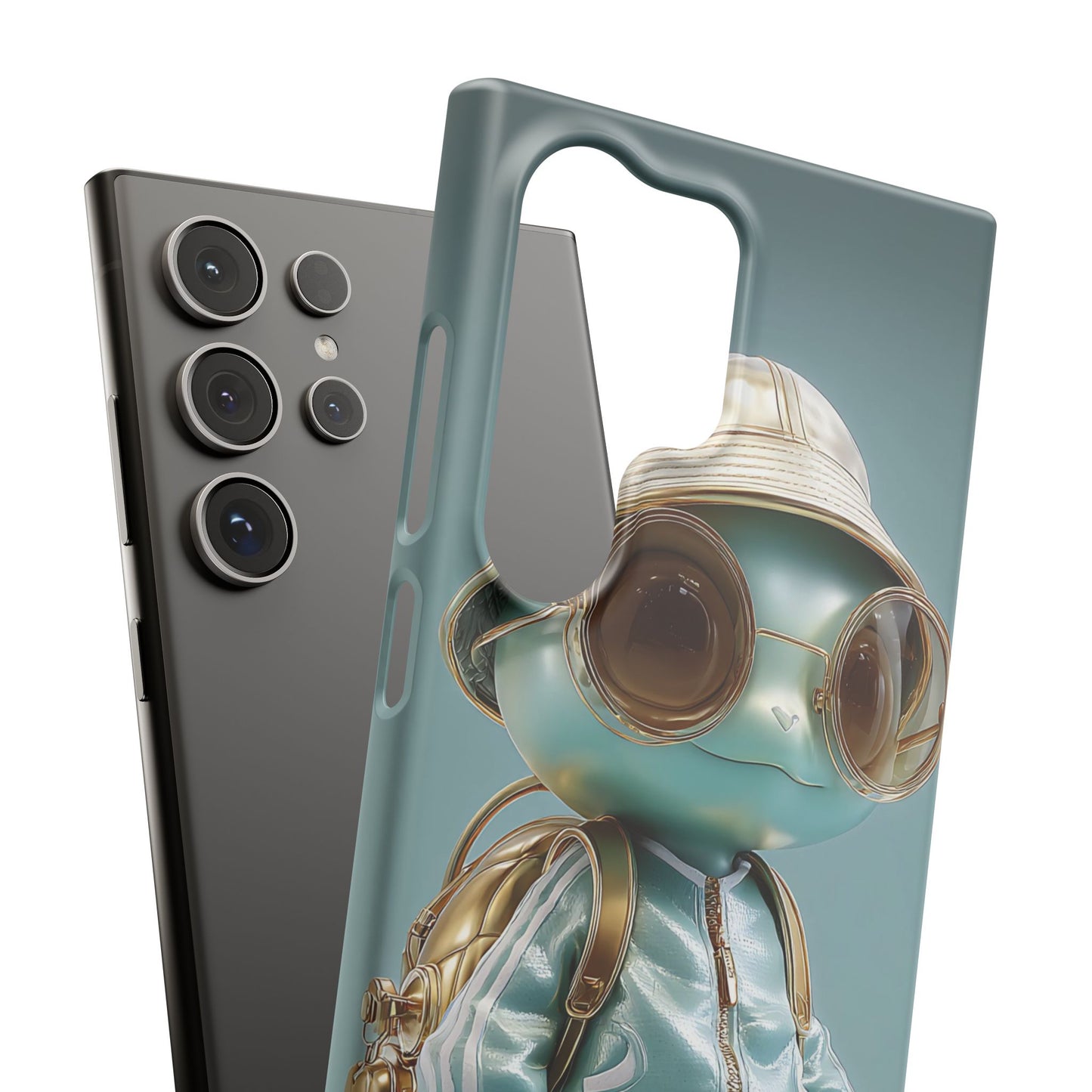 Trendy Character Snap Case for Phone, Cute Phone Cover, Gift for Kids, Cartoon Style Gadget Accessory, Fun Phone Protection