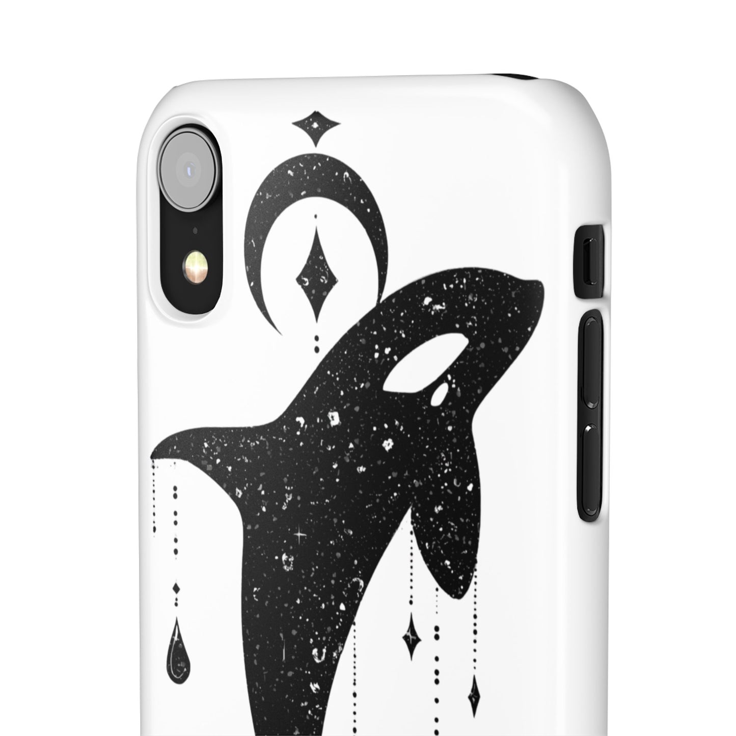 Celestial Orca Snap Case | Phone Cover, Whale Lover Gift, Cosmic Decor, Unique Art, Ocean Vibe