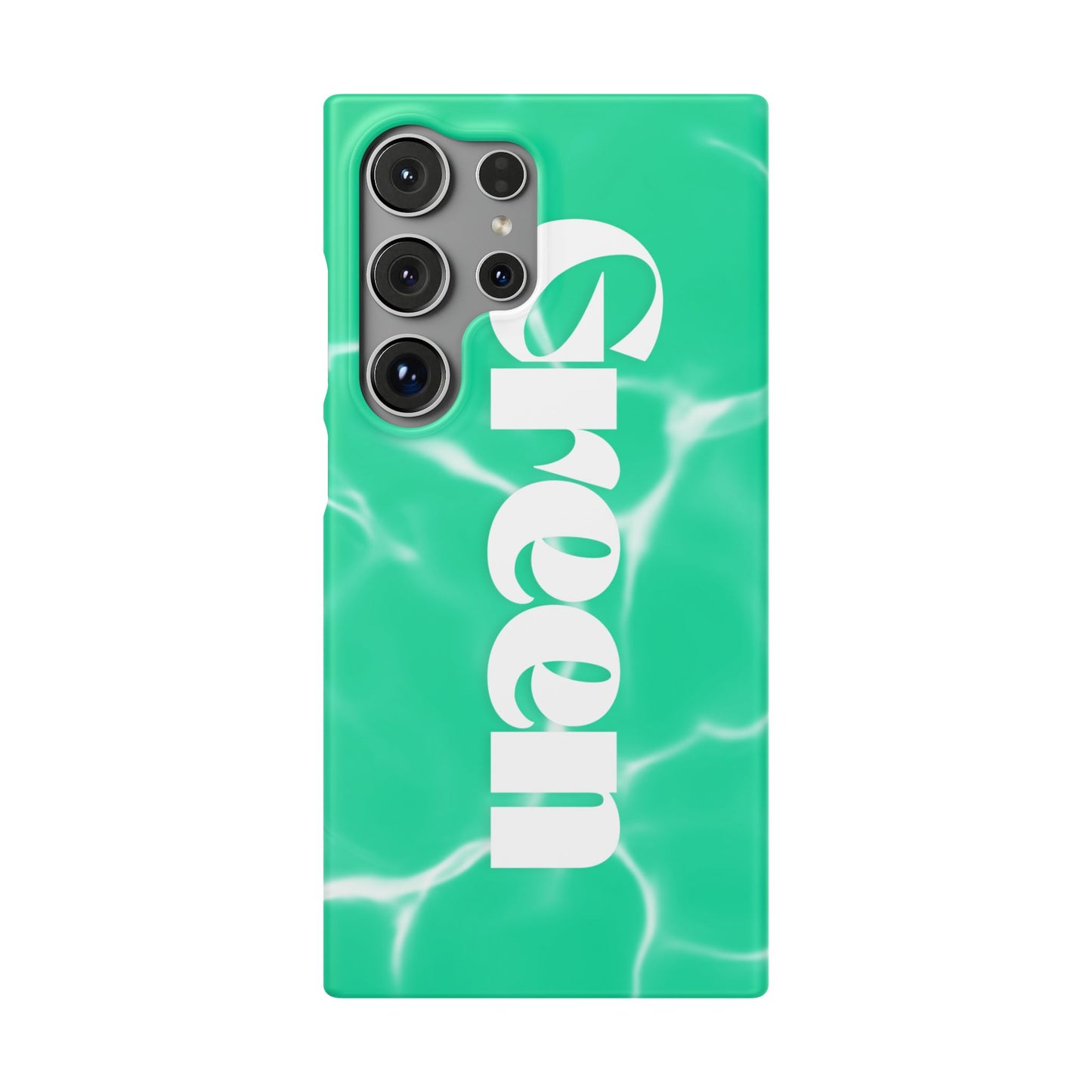 Aqua Pool Vibe Snap Case, Tropical Phone Cover, Summer Accessory, Trendy Gift for Friends, Beach Lover's Essential