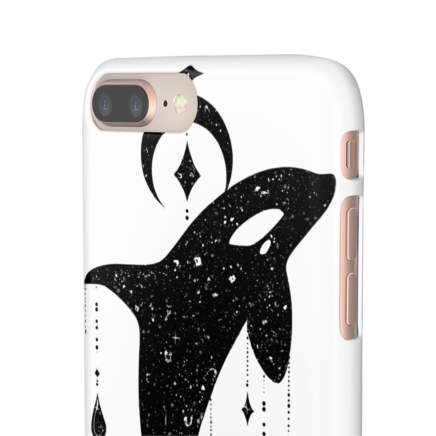 Celestial Orca Snap Case | Phone Cover, Whale Lover Gift, Cosmic Decor, Unique Art, Ocean Vibe