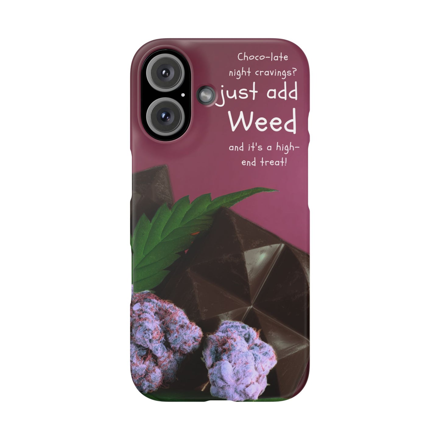 High-End Treat Snap Cases for Weed Enthusiasts Iphone and Samsung Phone Cover