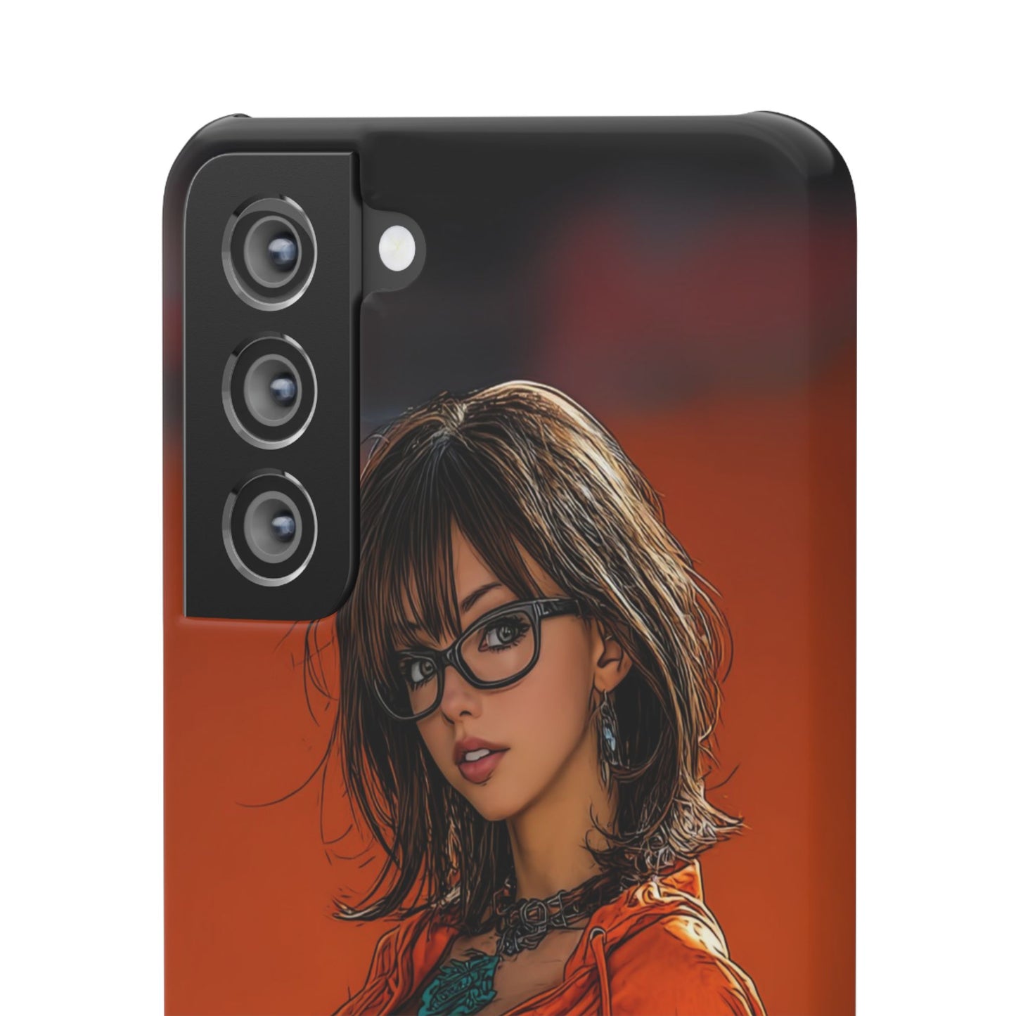 Velma Dinkley Cleveland Browns Fan Snap Cases, Phone Cover, Cartoon Style Art, Custom Case, Protective Shell
