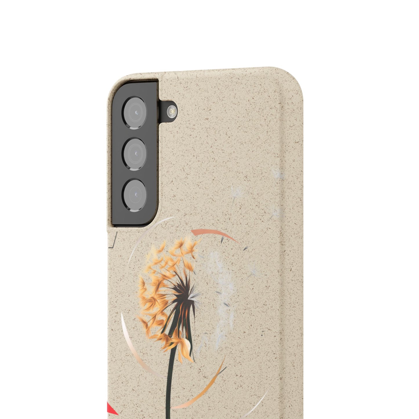Plastic Free Eco-Friendly Phone Cases with Floral Design Sustainable Gift for Iphone and Samsungs