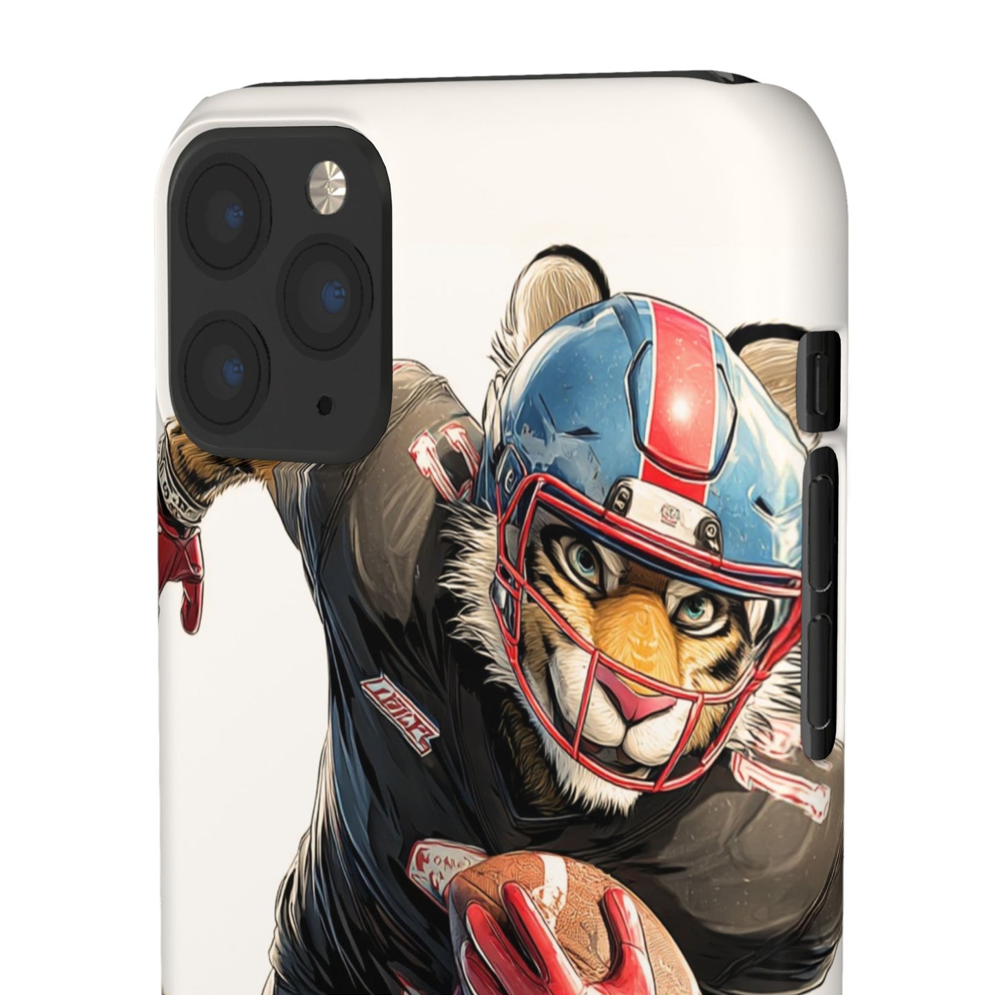 Sporty Animal Snap Cases for Phone, Unique Art, Gift for Sports Lovers, Fun Design for Gamers, iPhone Accessories