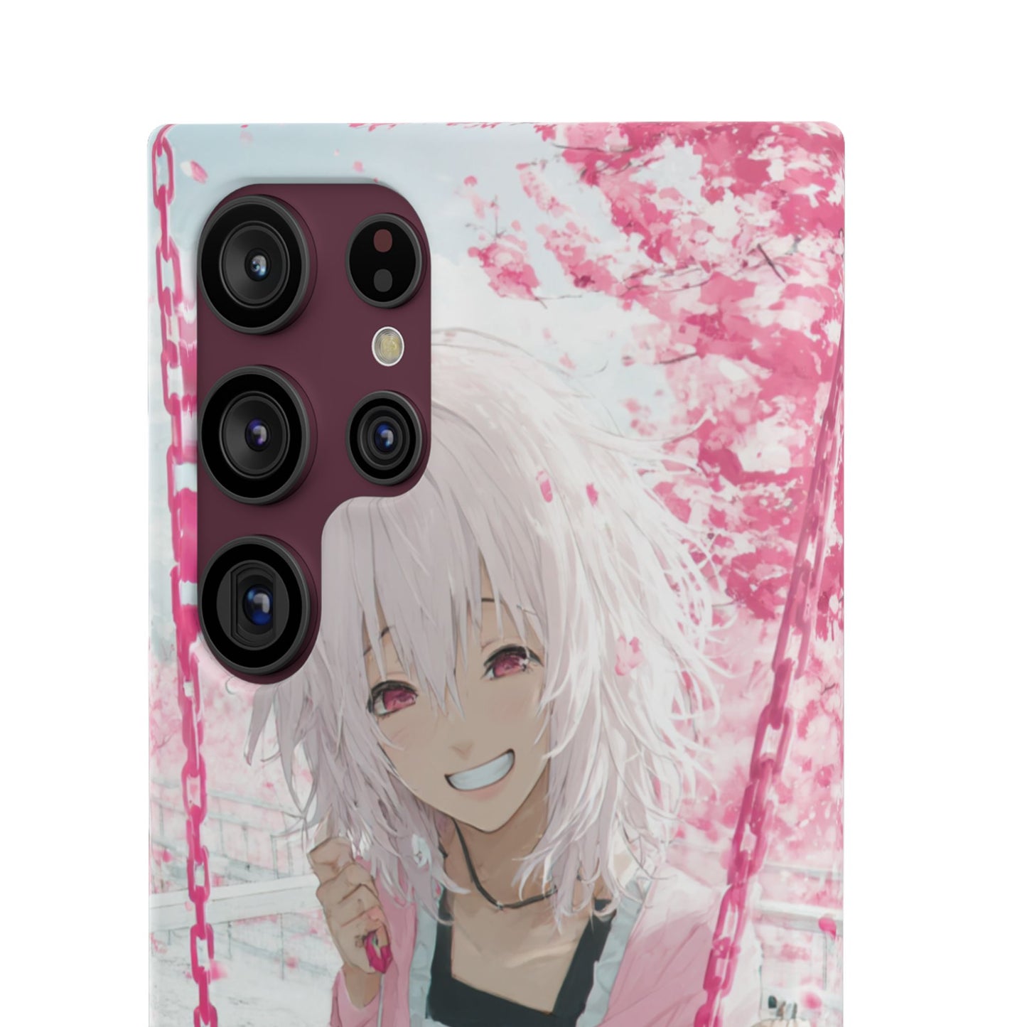 Anime Character Snap Cases for Phone, Cute Aesthetic Phone Cover, Gifts for Otaku, Floral Design, Unique Phone Cases