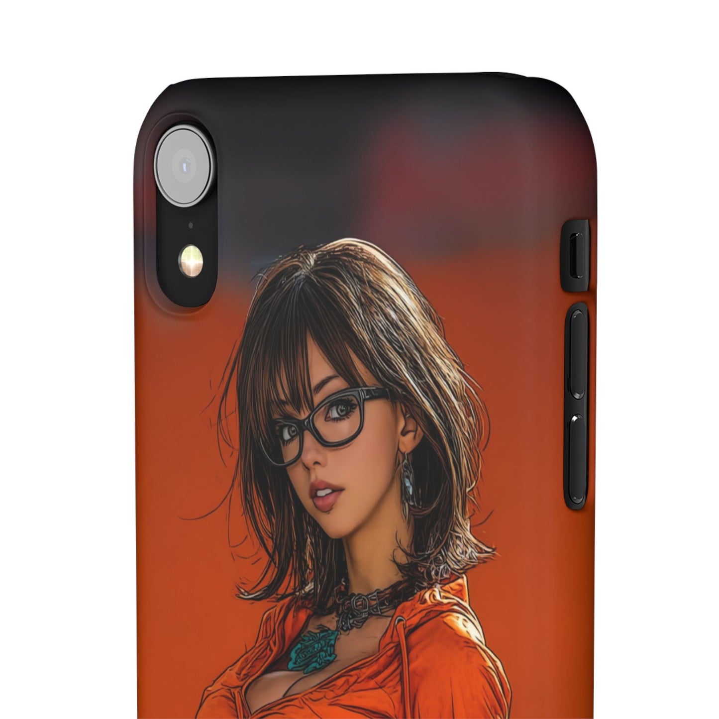 Velma Dinkley Cleveland Browns Fan Snap Cases, Phone Cover, Cartoon Style Art, Custom Case, Protective Shell