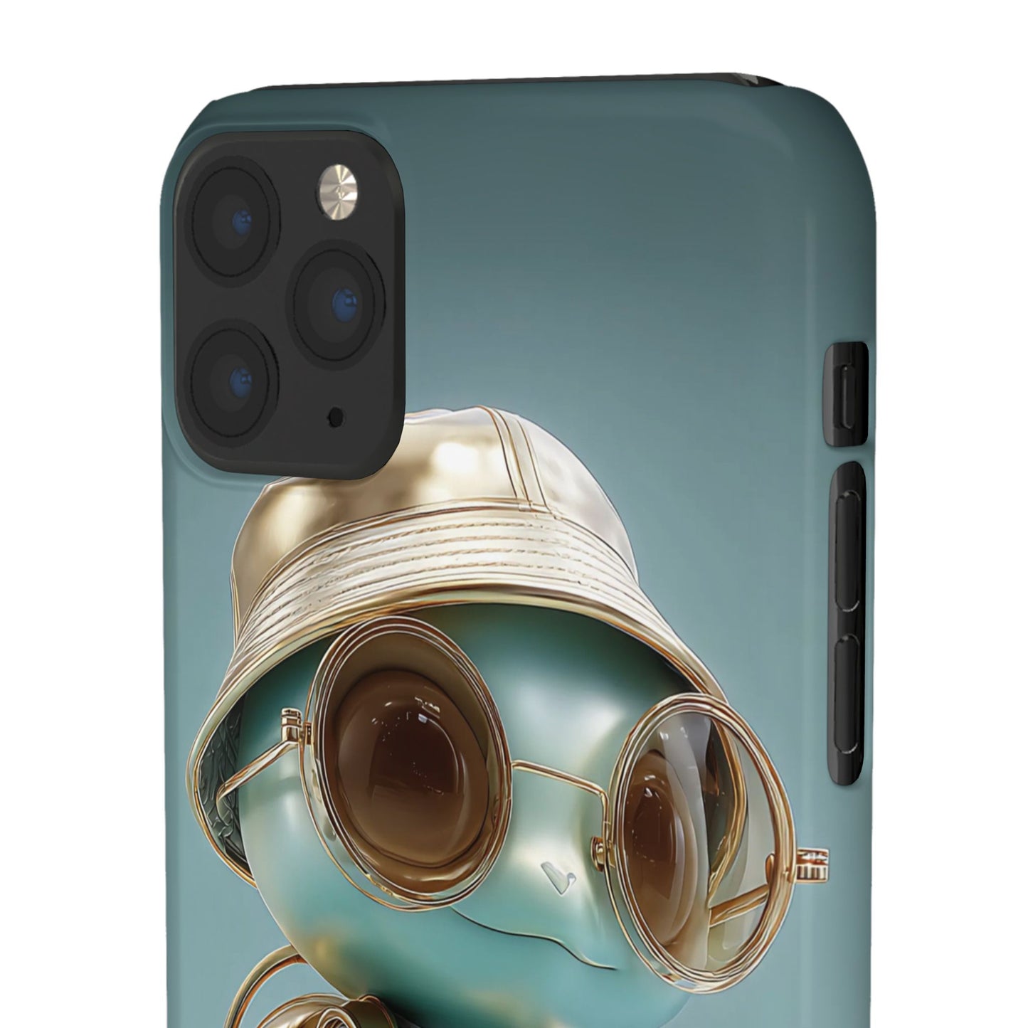 Trendy Character Snap Case for Phone, Cute Phone Cover, Gift for Kids, Cartoon Style Gadget Accessory, Fun Phone Protection