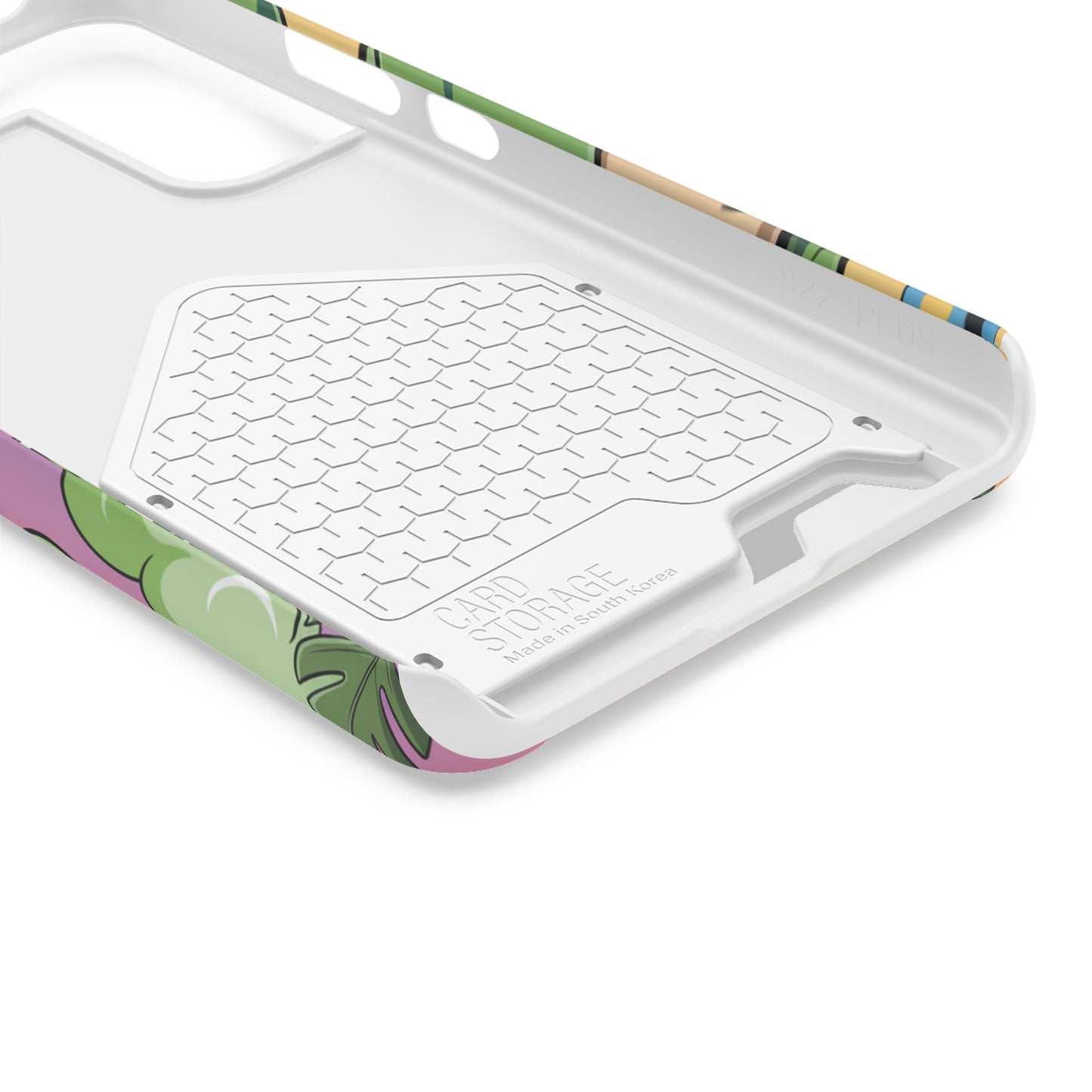 Chill Vibes Phone Case with Card Holder, Fun Dino Design for Teens, Cute Gift, Summer Vibes, Trendy Accessories