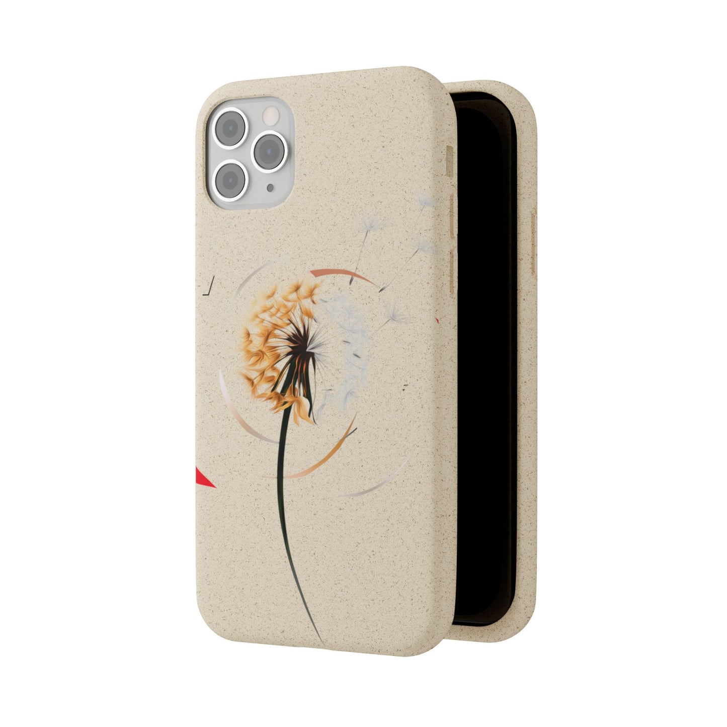 Plastic Free Eco-Friendly Phone Cases with Floral Design Sustainable Gift for Iphone and Samsungs