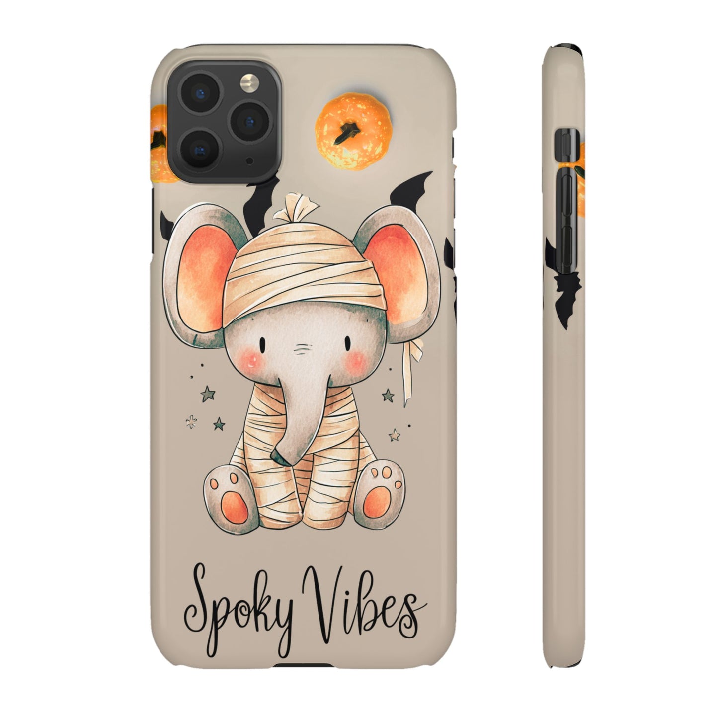 Halloween Vibe Elephant Snap Case for iPhone and Samsung