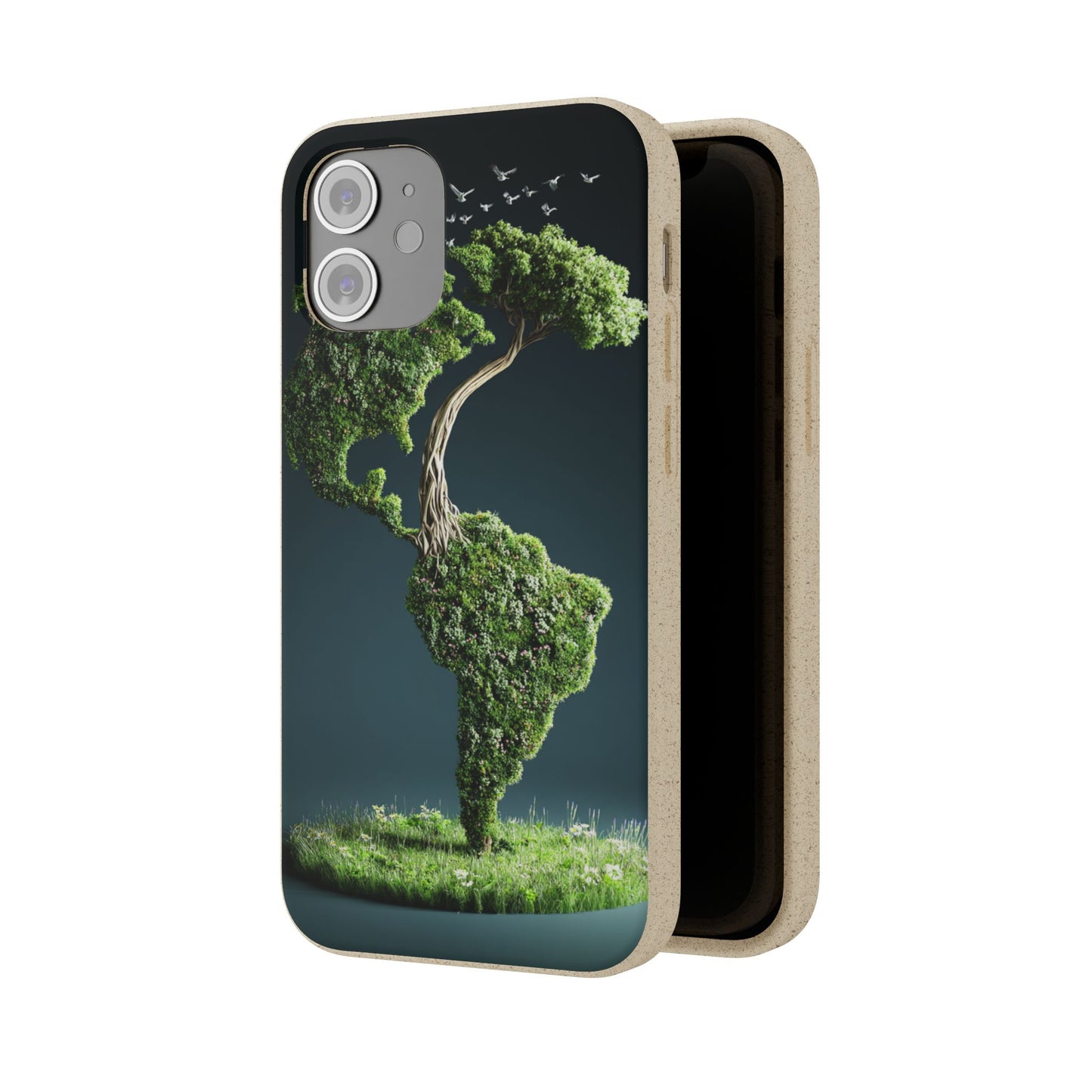 Eco-Friendly Phone Case | Biodegradable Cases for Nature Lovers, Sustainable Gift, Earth Day, Green Living, Eco-Conscious