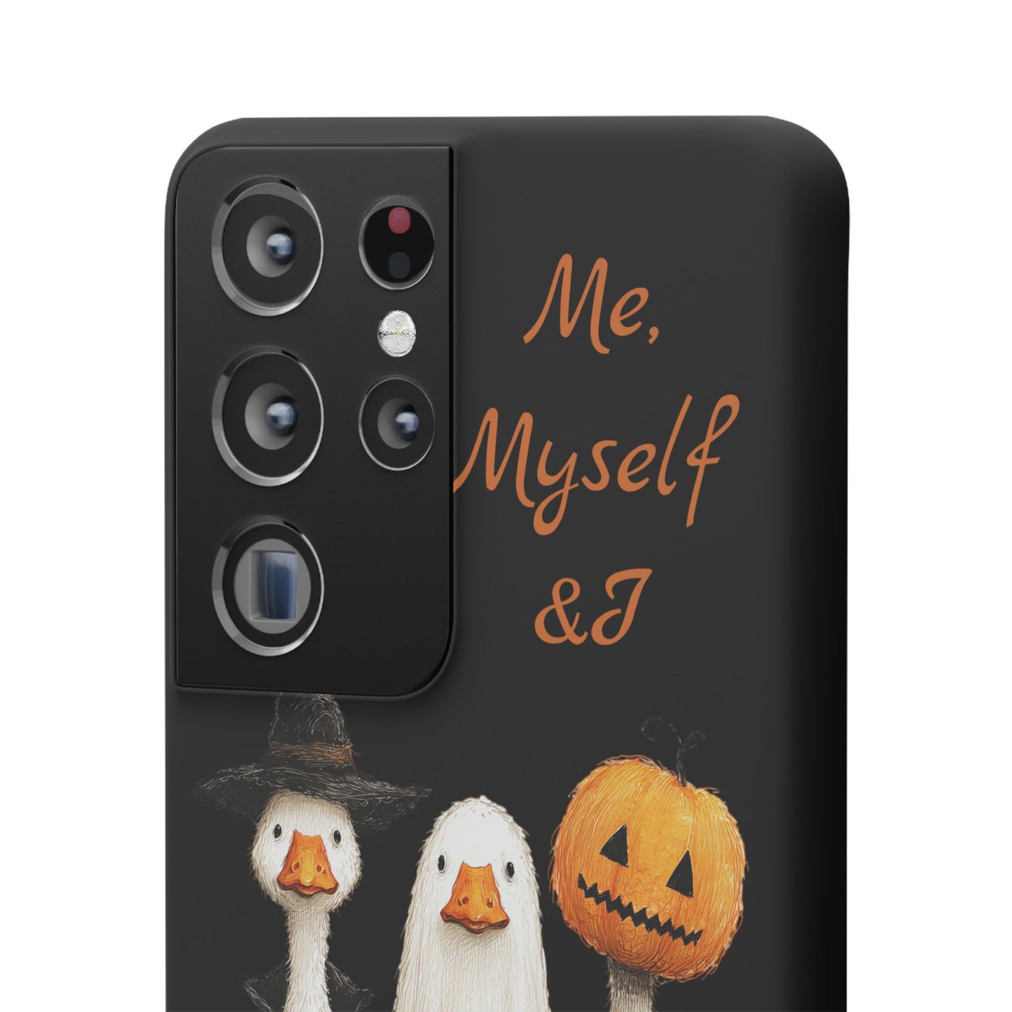 Halloween Goose Snap Case, Funny Goose Phone Case, Fall Accessories, Cute Halloween Gift, Me Myself & I Design