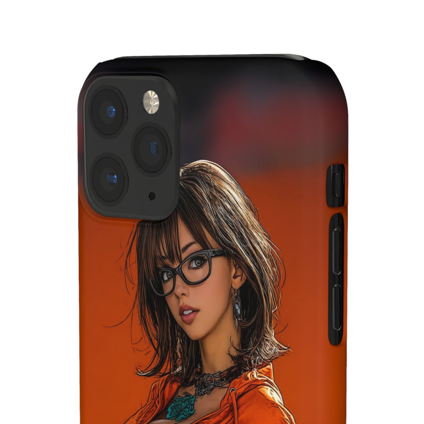 Velma Dinkley Cleveland Browns Fan Snap Cases, Phone Cover, Cartoon Style Art, Custom Case, Protective Shell