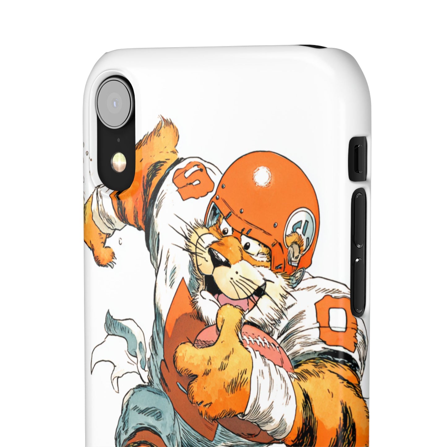 Cincinnati Bengals Snap Cases, Football Fans Phone Case, Tiger Cartoon Art Design, Football Lover Gift, Protective Phone Cover