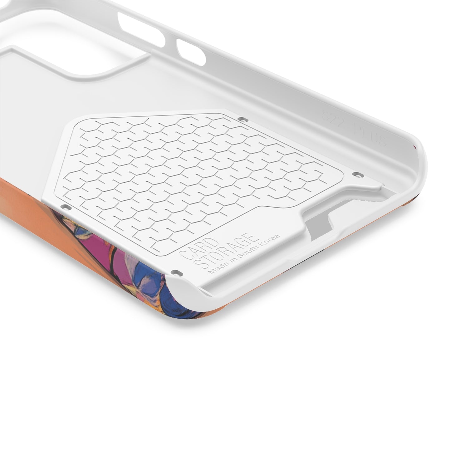 Vibrant Phone Case with Card Holder - Artistic Design for Fashion Lovers, Perfect Gift for Birthdays, Holidays, and Everyday Use