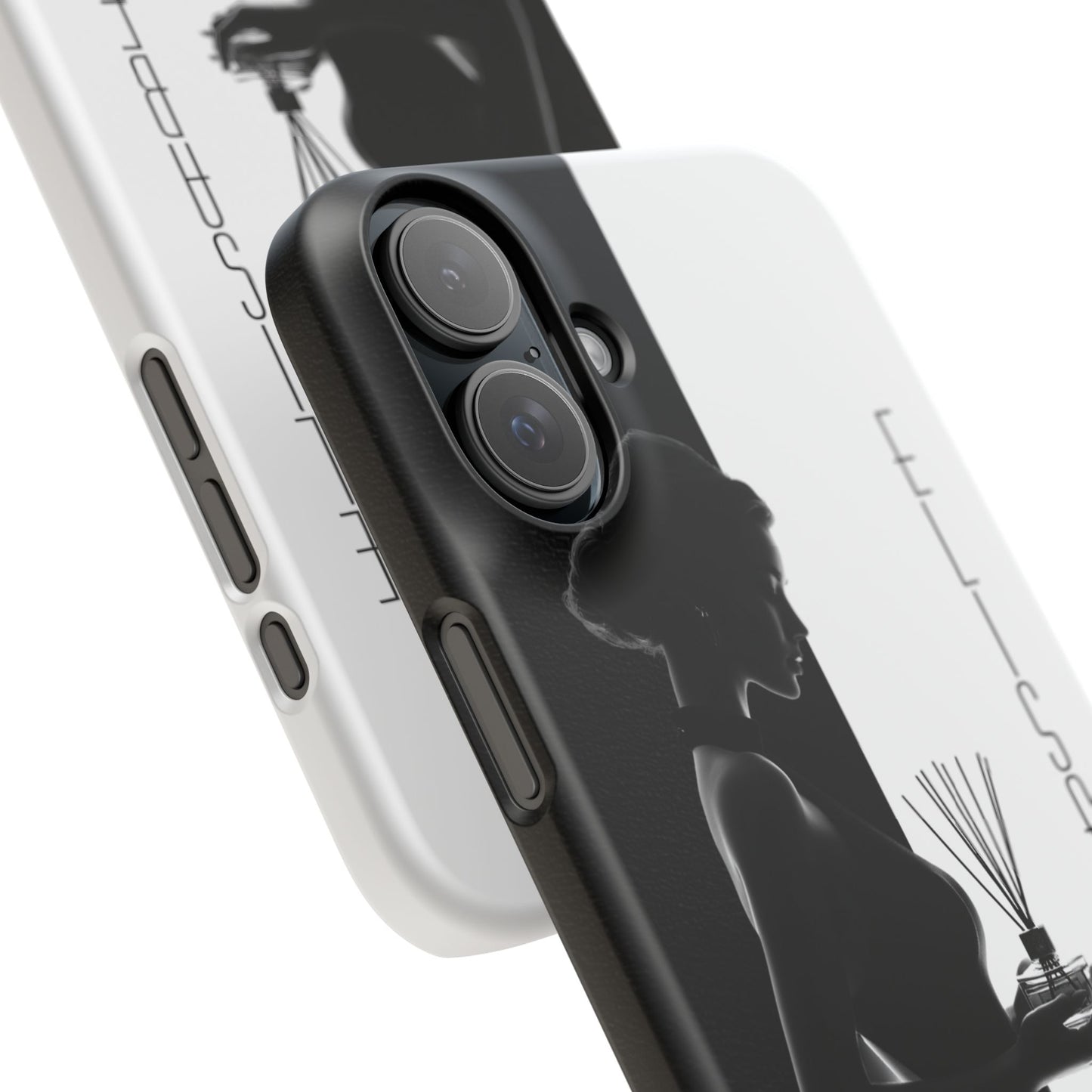 Custom Black and White Snap Case for Women Phone Cover for iPhone and Samsung