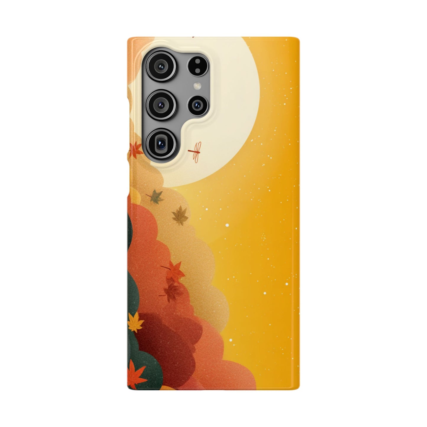 Autumn Sunset Snap Case, Fall Phone Cover, Nature-Themed Accessory, Gift for Her, Seasonal Aesthetic