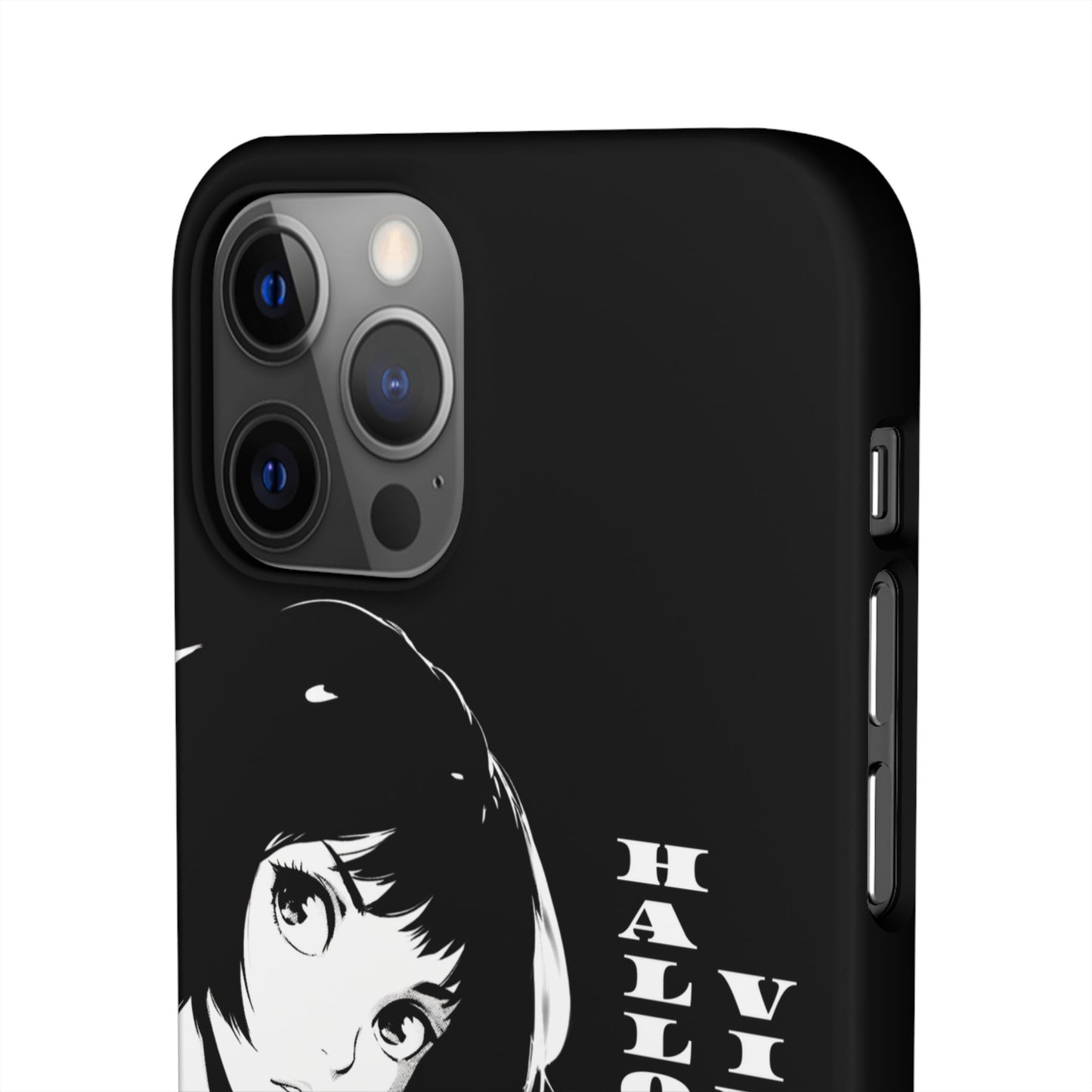 Halloween Vibes Snap Case Black and White Protective Phone Cover for iPhone and Samsung