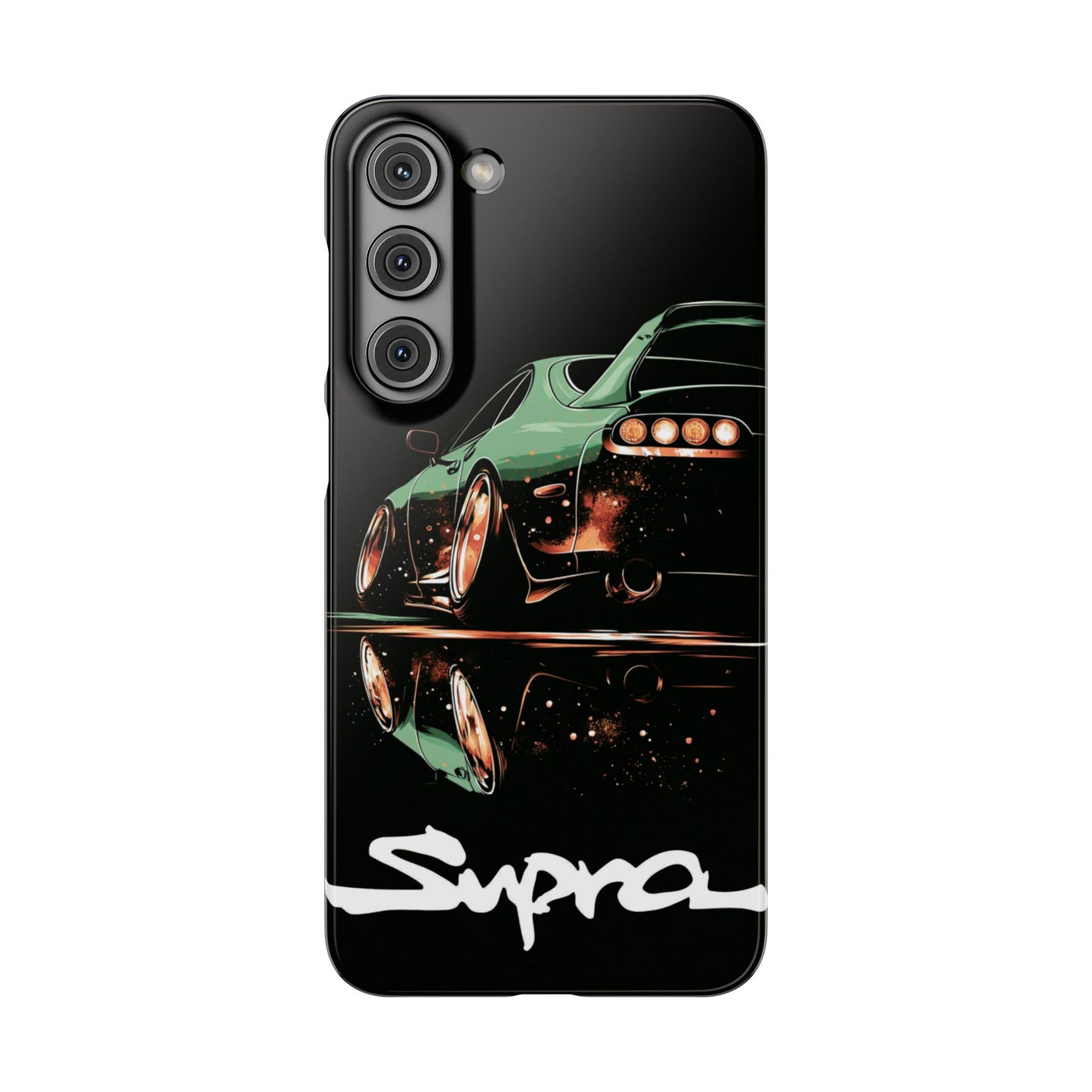 A80 MK4 Green Supra Art Snap Case and Protective Phone Cover For iPhone and Samsung