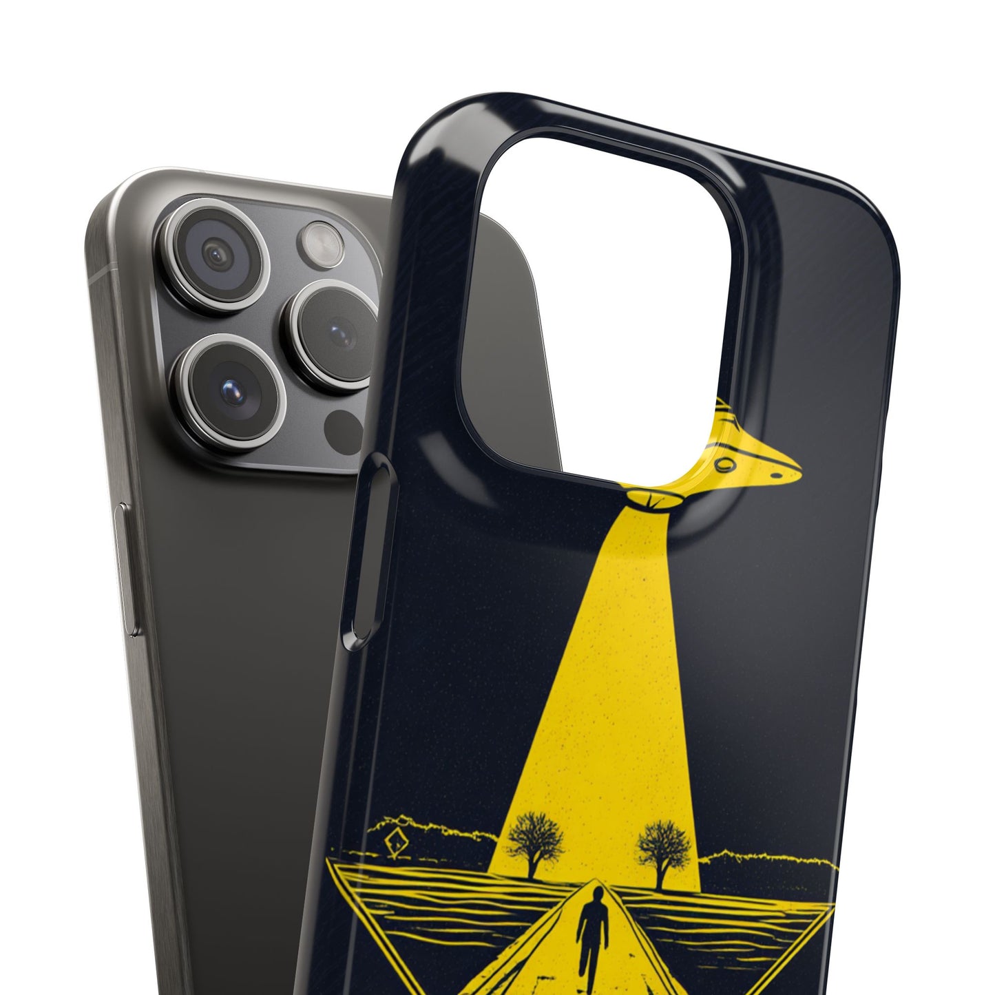 UFO Phone Case - Cosmic Alien Design, Cell Phone Cover, Sci-Fi Accessory, Gift for Space Lovers, Unique Tech Gear