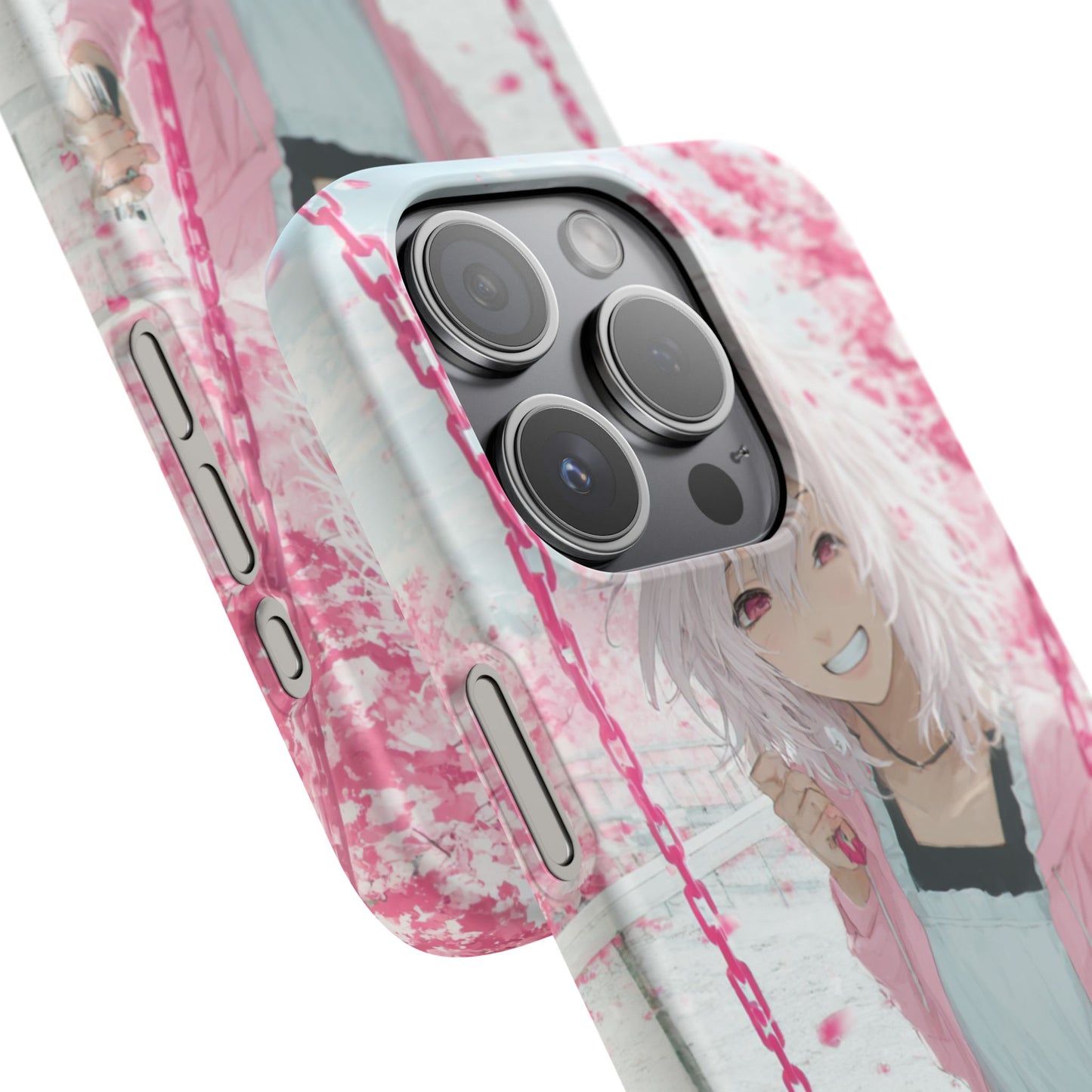Anime Character Snap Cases for Phone, Cute Aesthetic Phone Cover, Gifts for Otaku, Floral Design, Unique Phone Cases