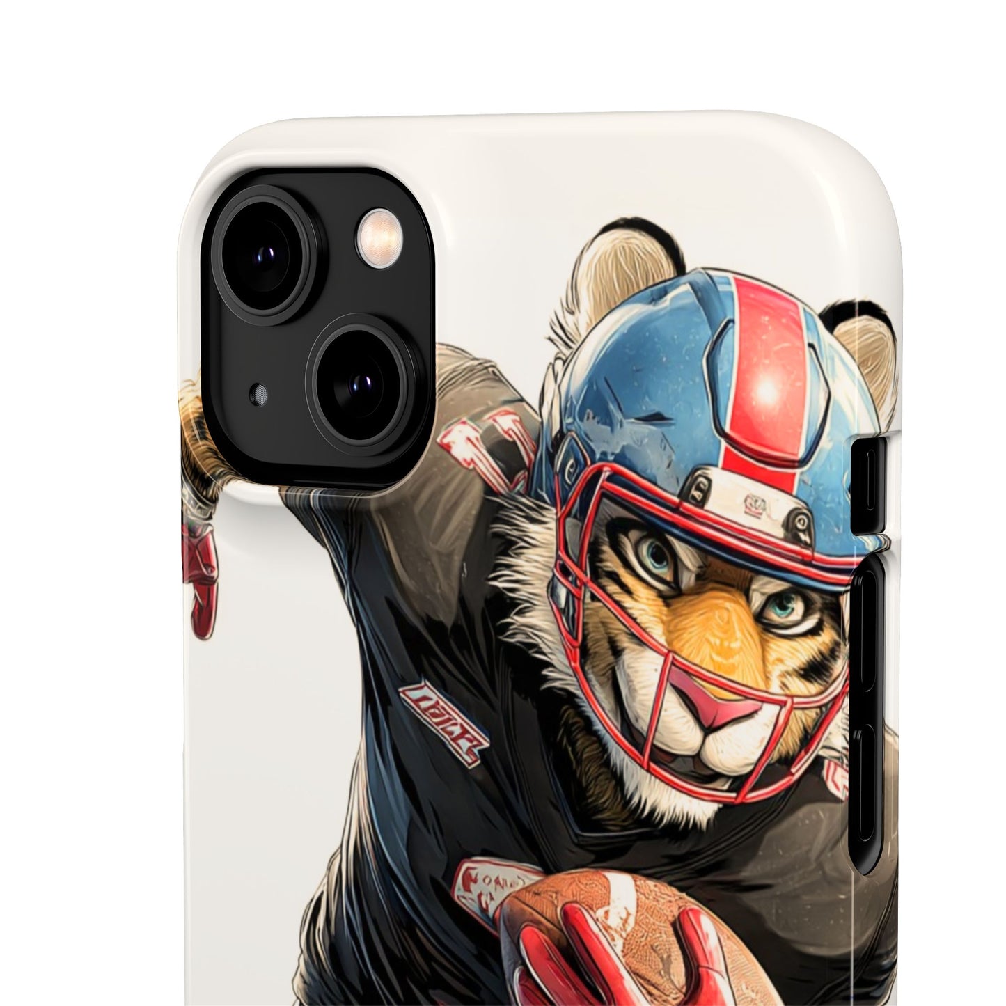 Sporty Animal Snap Cases for Phone, Unique Art, Gift for Sports Lovers, Fun Design for Gamers, iPhone Accessories