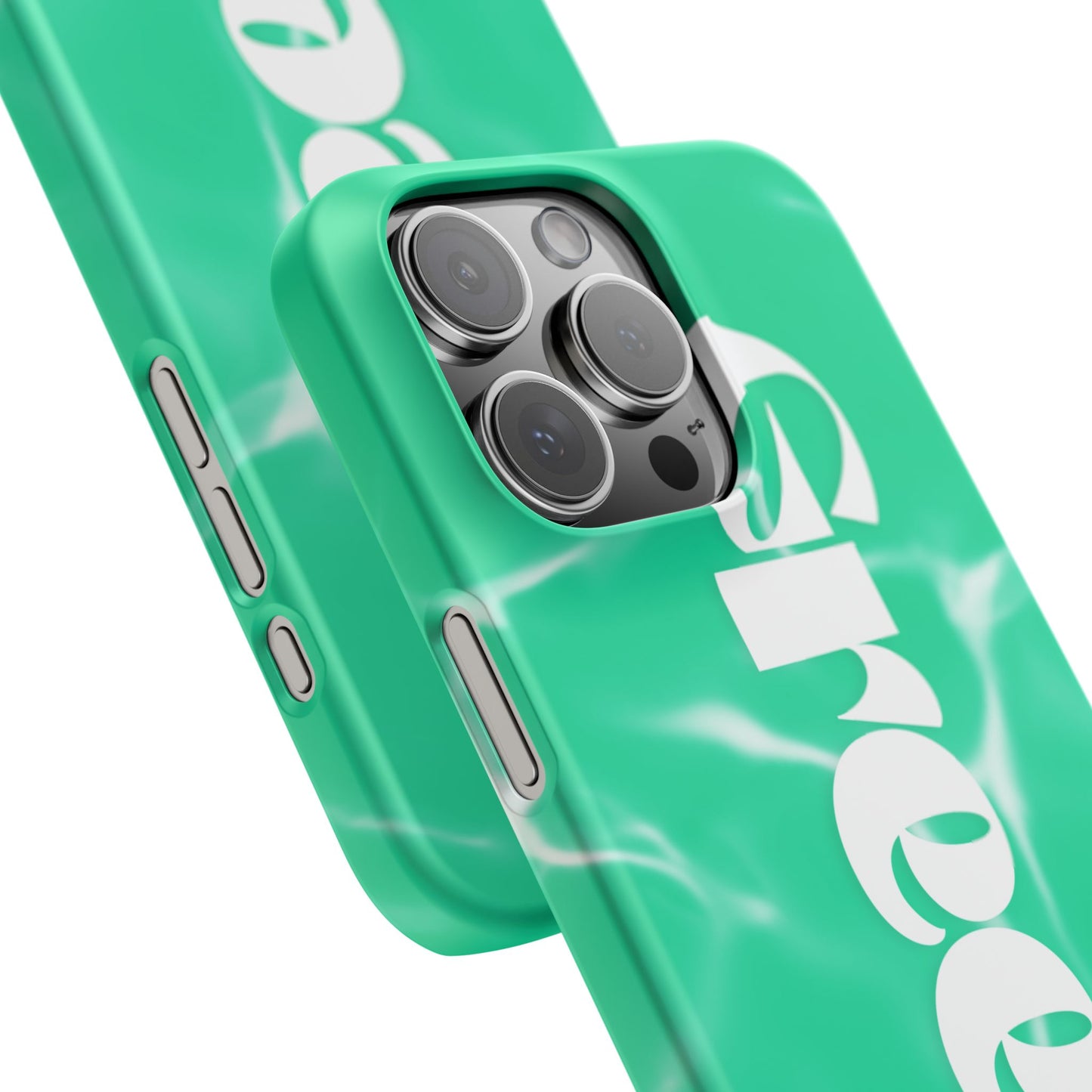 Aqua Pool Vibe Snap Case, Tropical Phone Cover, Summer Accessory, Trendy Gift for Friends, Beach Lover's Essential