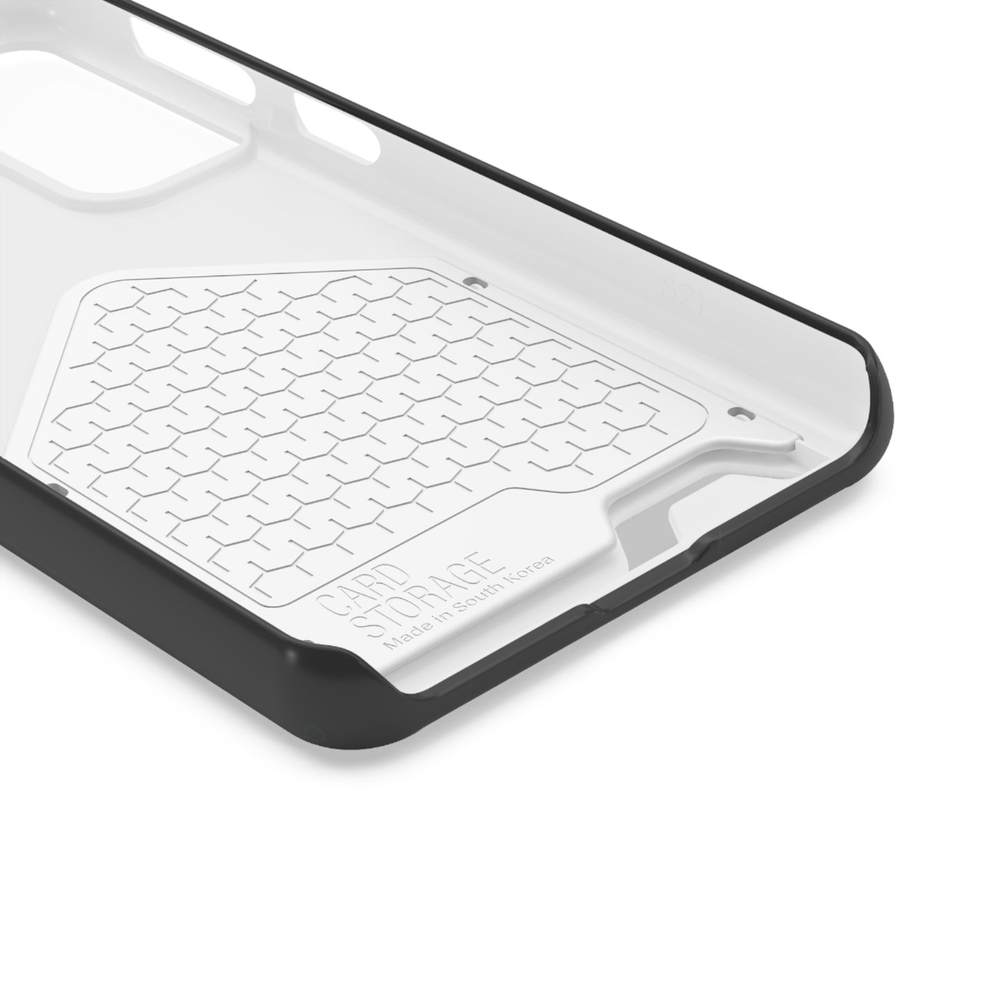 Techy Phone Case with Card Holder, Trendy Gadget Accessory, Cool Gift for Tech Lovers, Phone Protection, Modern Design for Everyday Use
