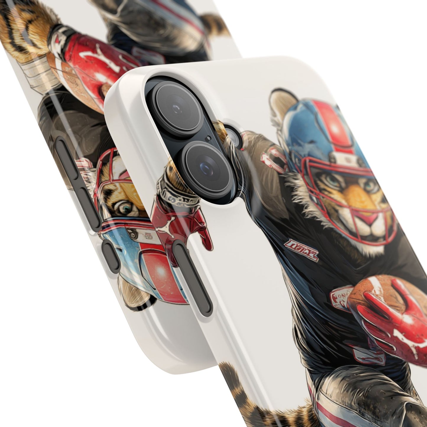 Sporty Animal Snap Cases for Phone, Unique Art, Gift for Sports Lovers, Fun Design for Gamers, iPhone Accessories