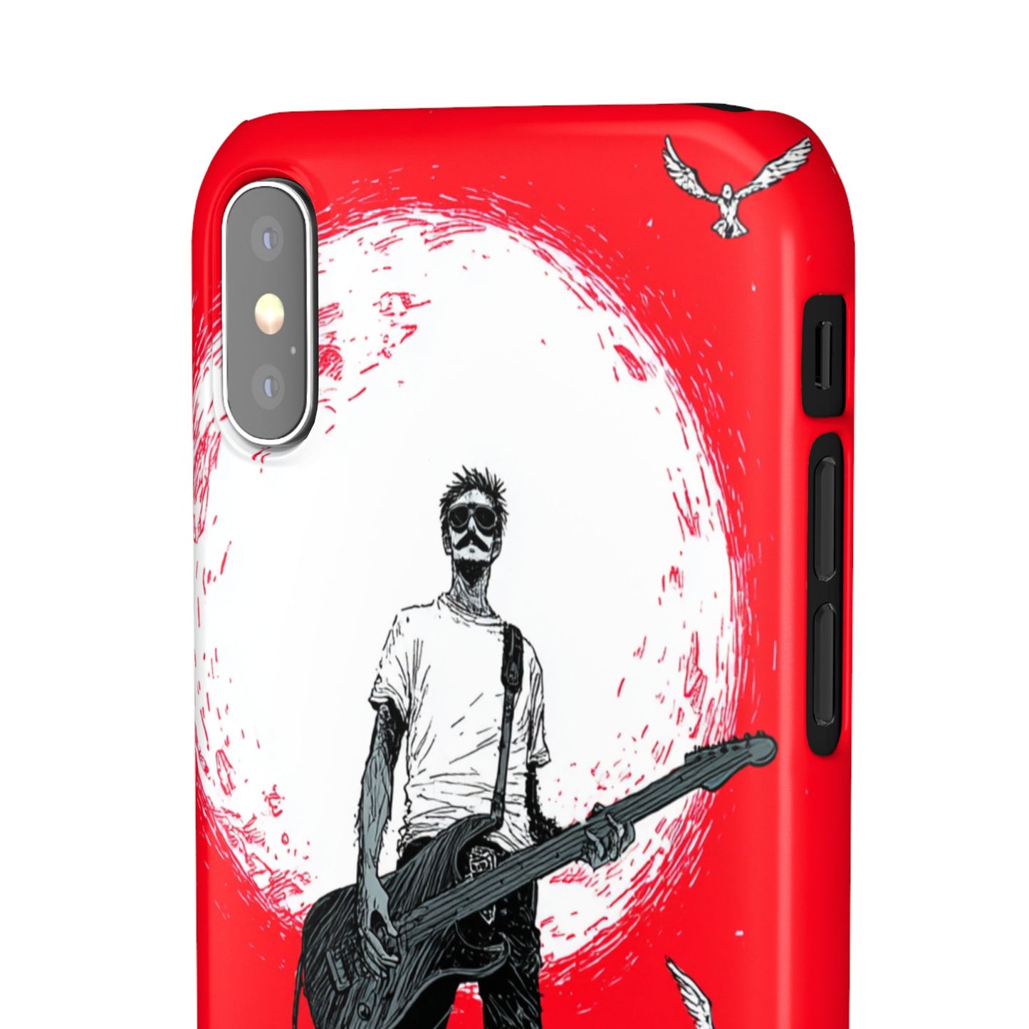 Rock & Roll Snap Cases - Music Lover's Phone Protection, Edgy Art, Gift for Guitarists, Cool Accessory for Teens