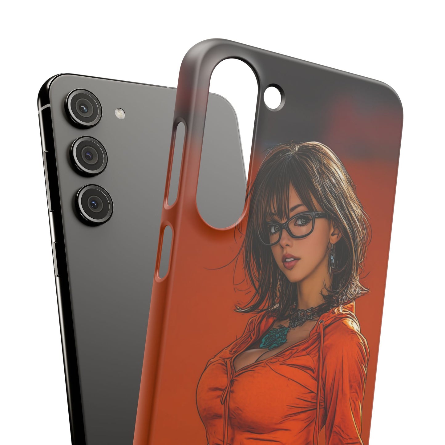 Velma Dinkley Cleveland Browns Fan Snap Cases, Phone Cover, Cartoon Style Art, Custom Case, Protective Shell