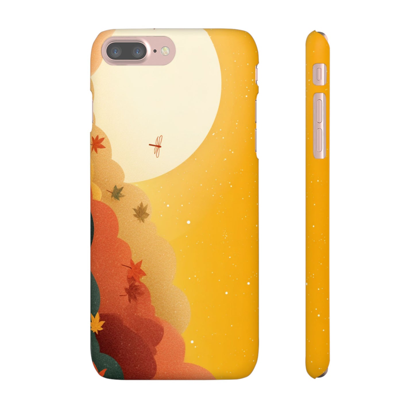 Autumn Sunset Snap Case, Fall Phone Cover, Nature-Themed Accessory, Gift for Her, Seasonal Aesthetic